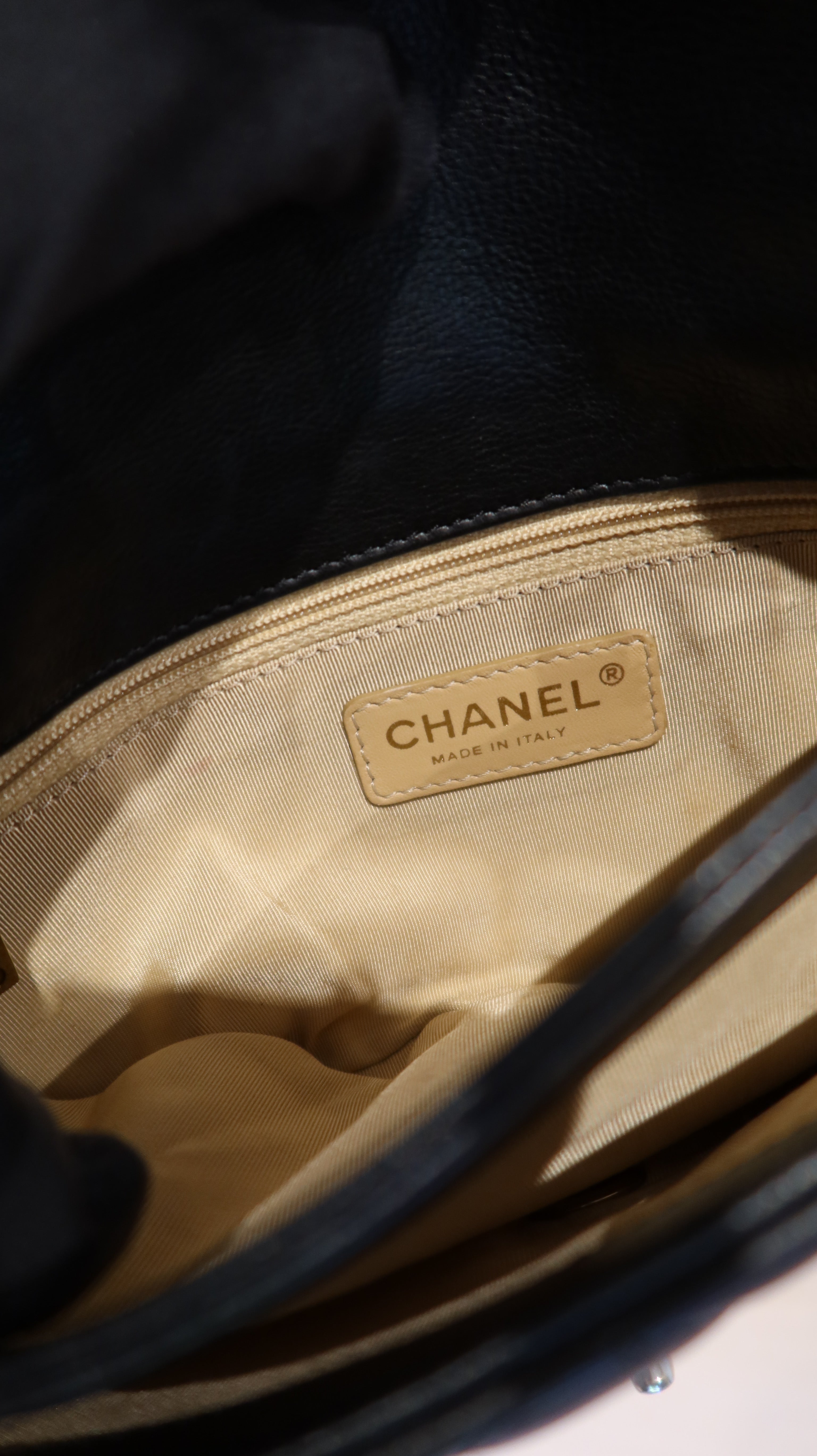 Chanel East West Flap Bag