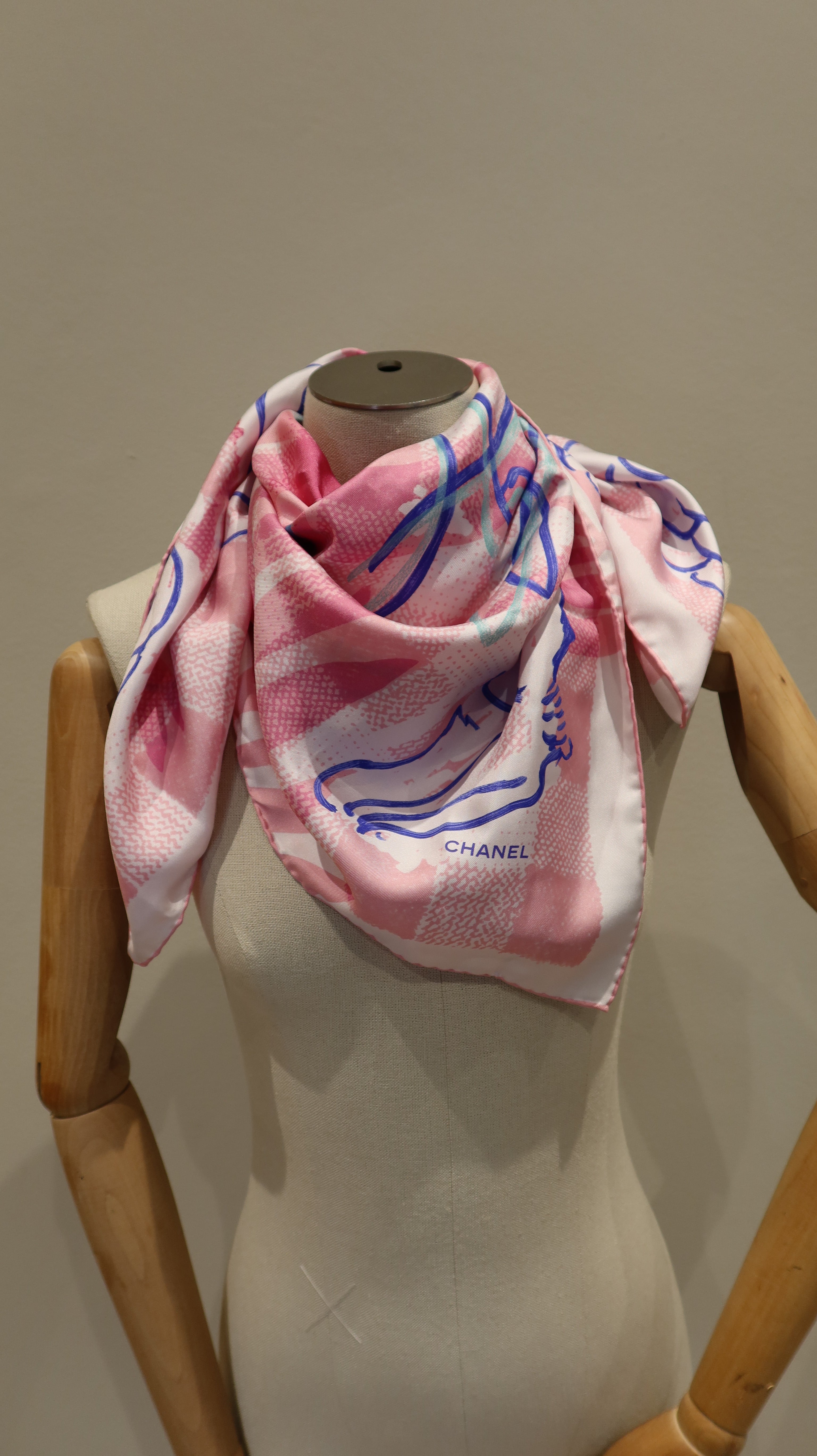Chanel Silk Scarf