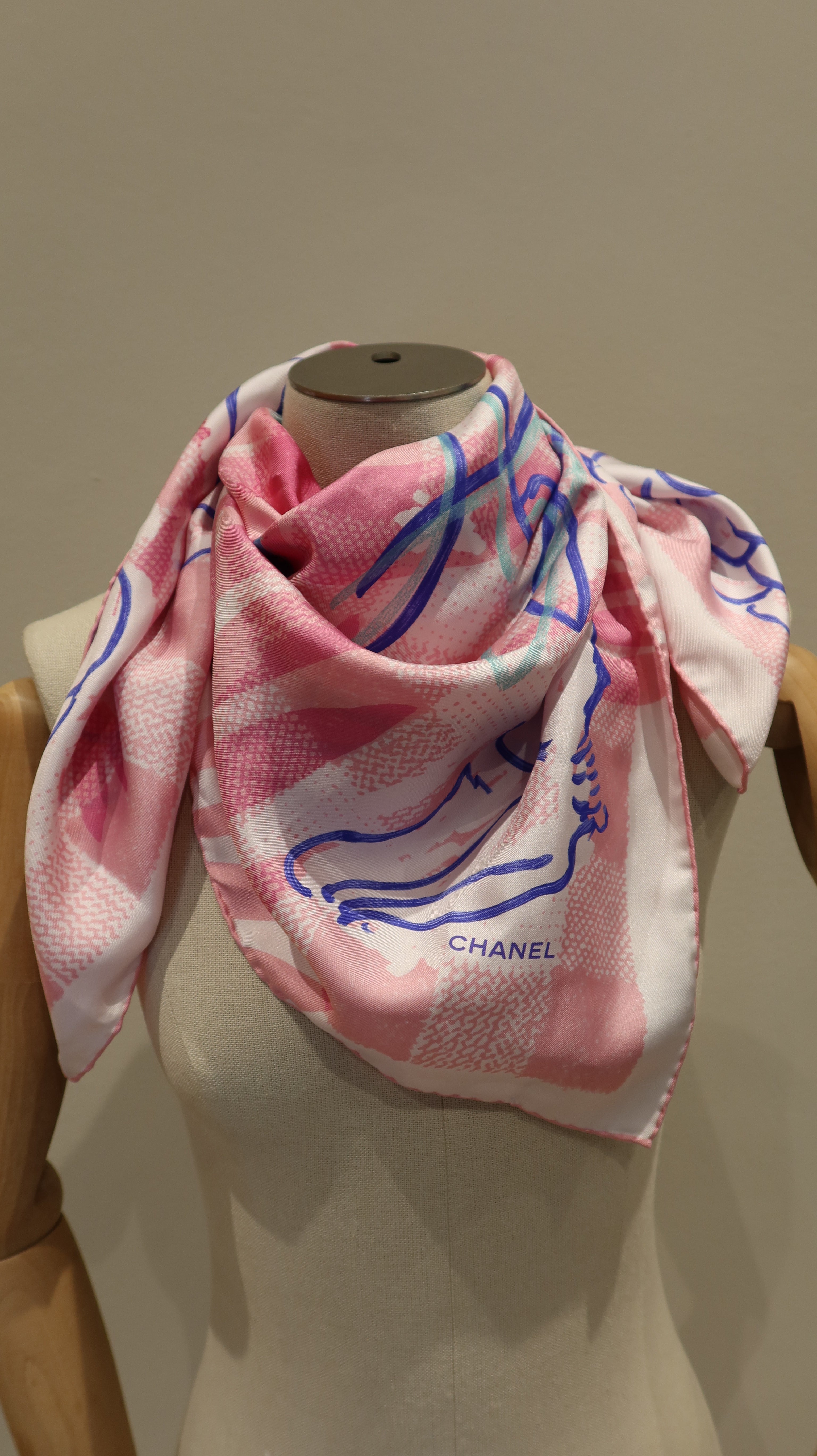 Chanel Silk Scarf