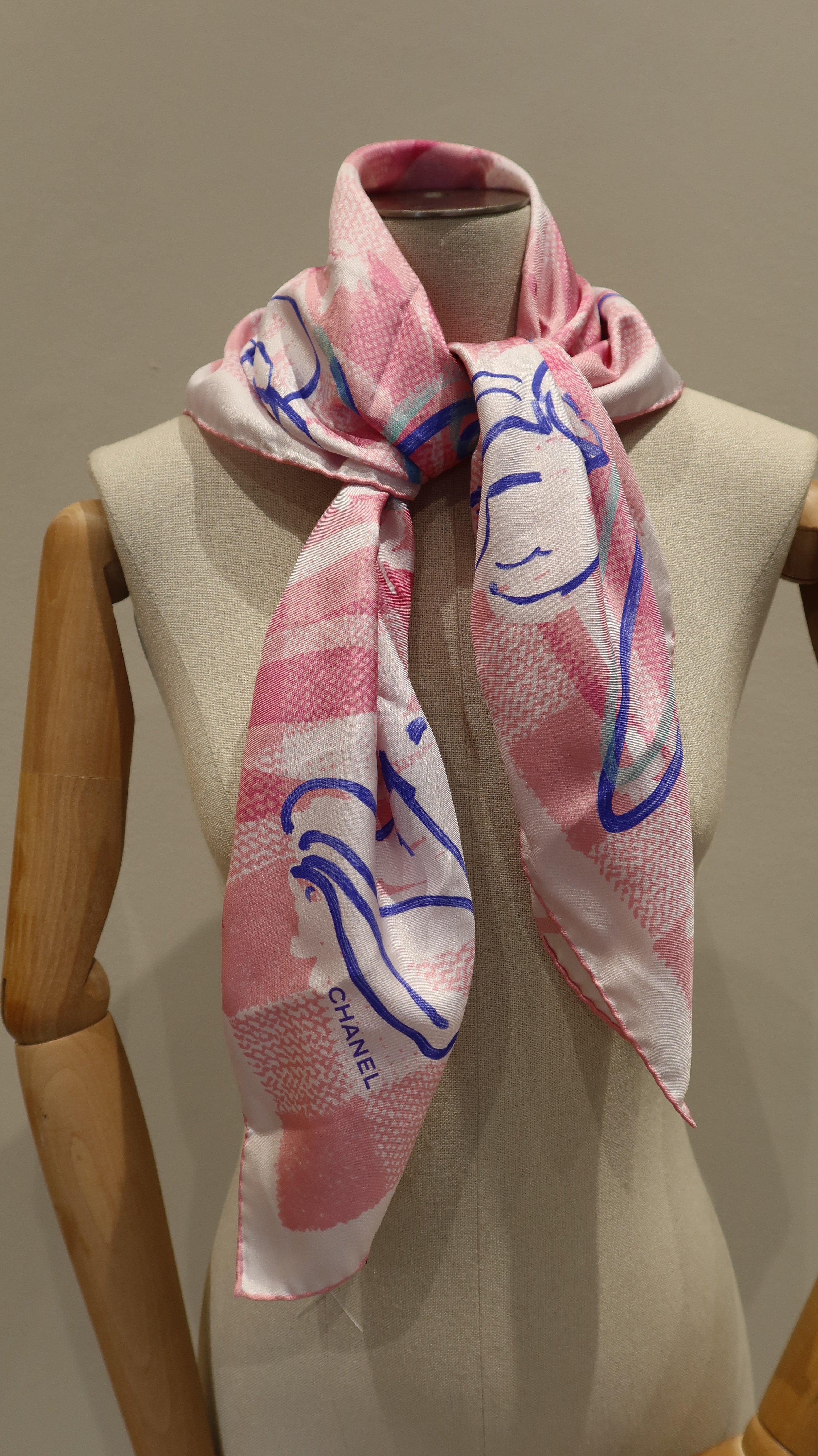 Chanel Silk Scarf