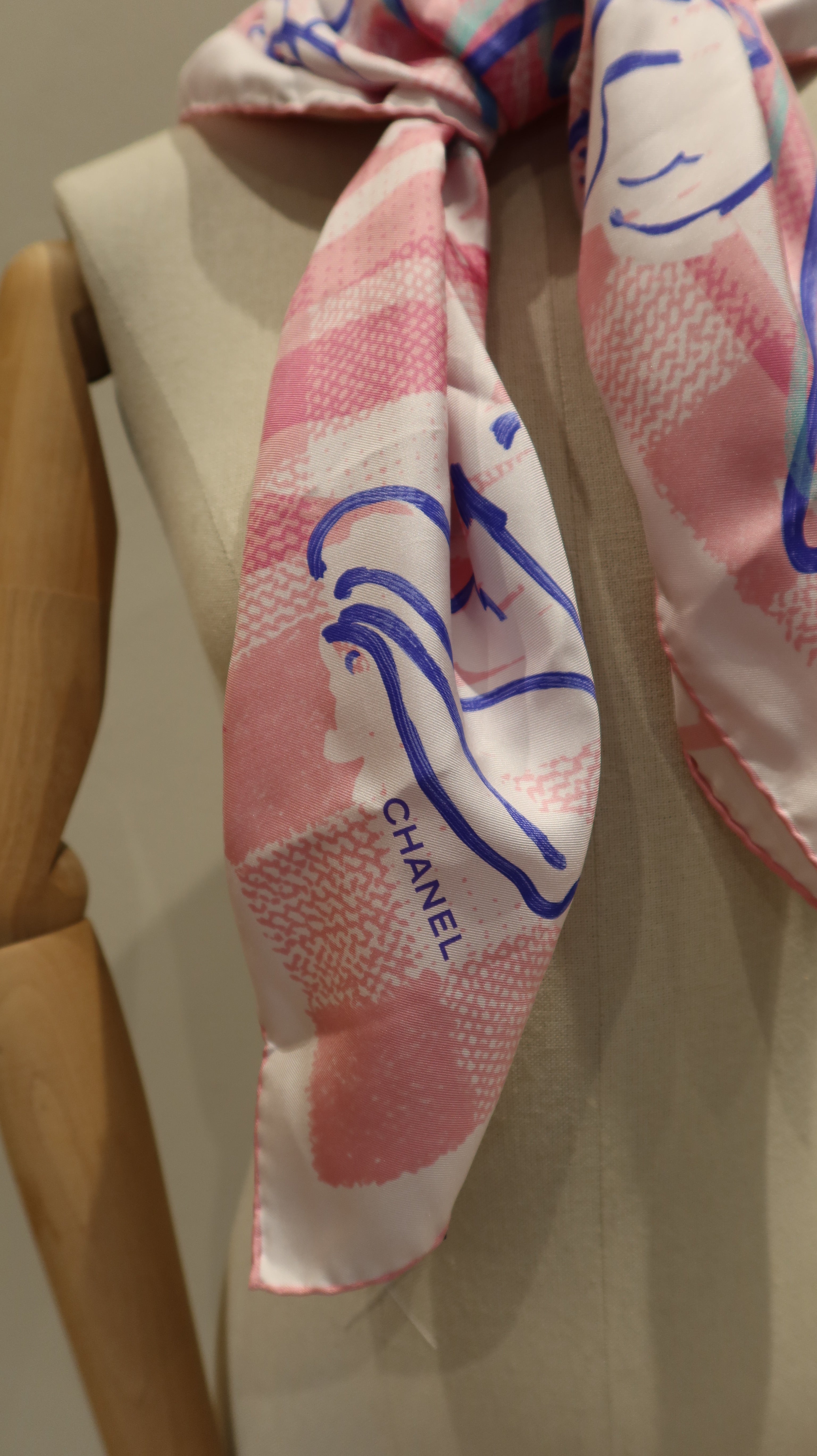 Chanel Silk Scarf