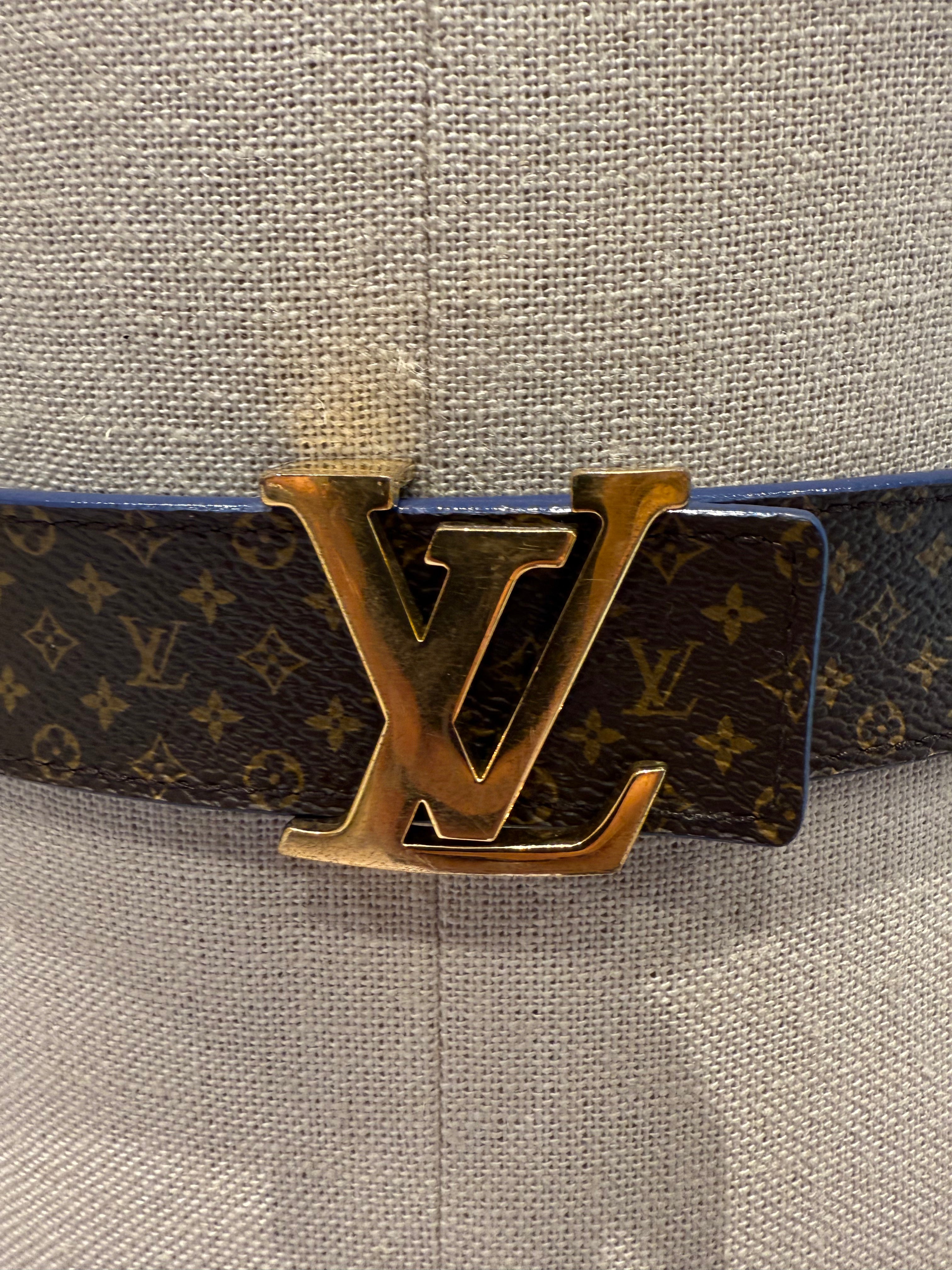 Louis Vuitton Initiales Reversible Belt (90/36)