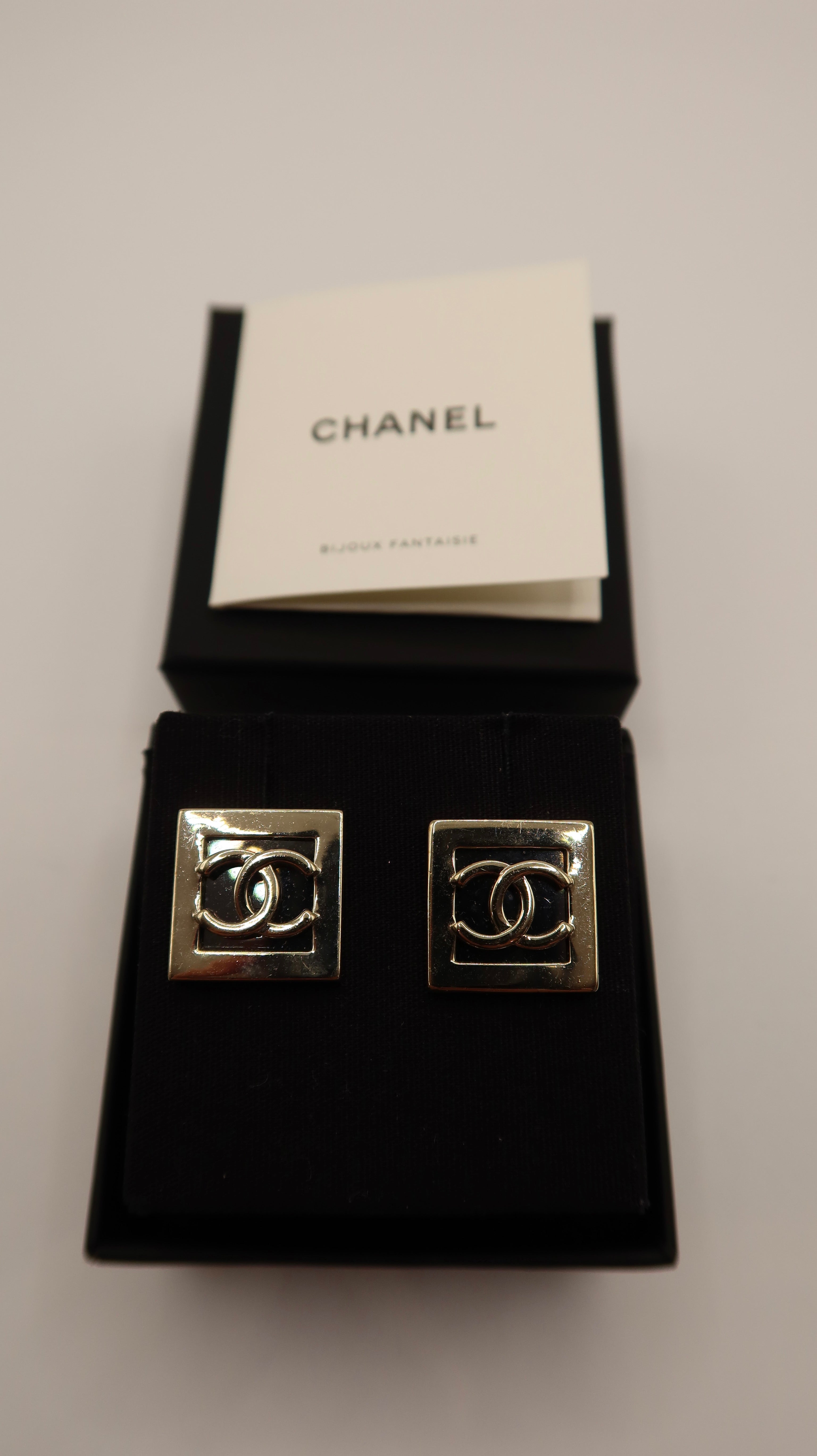 Chanel CC Earrings