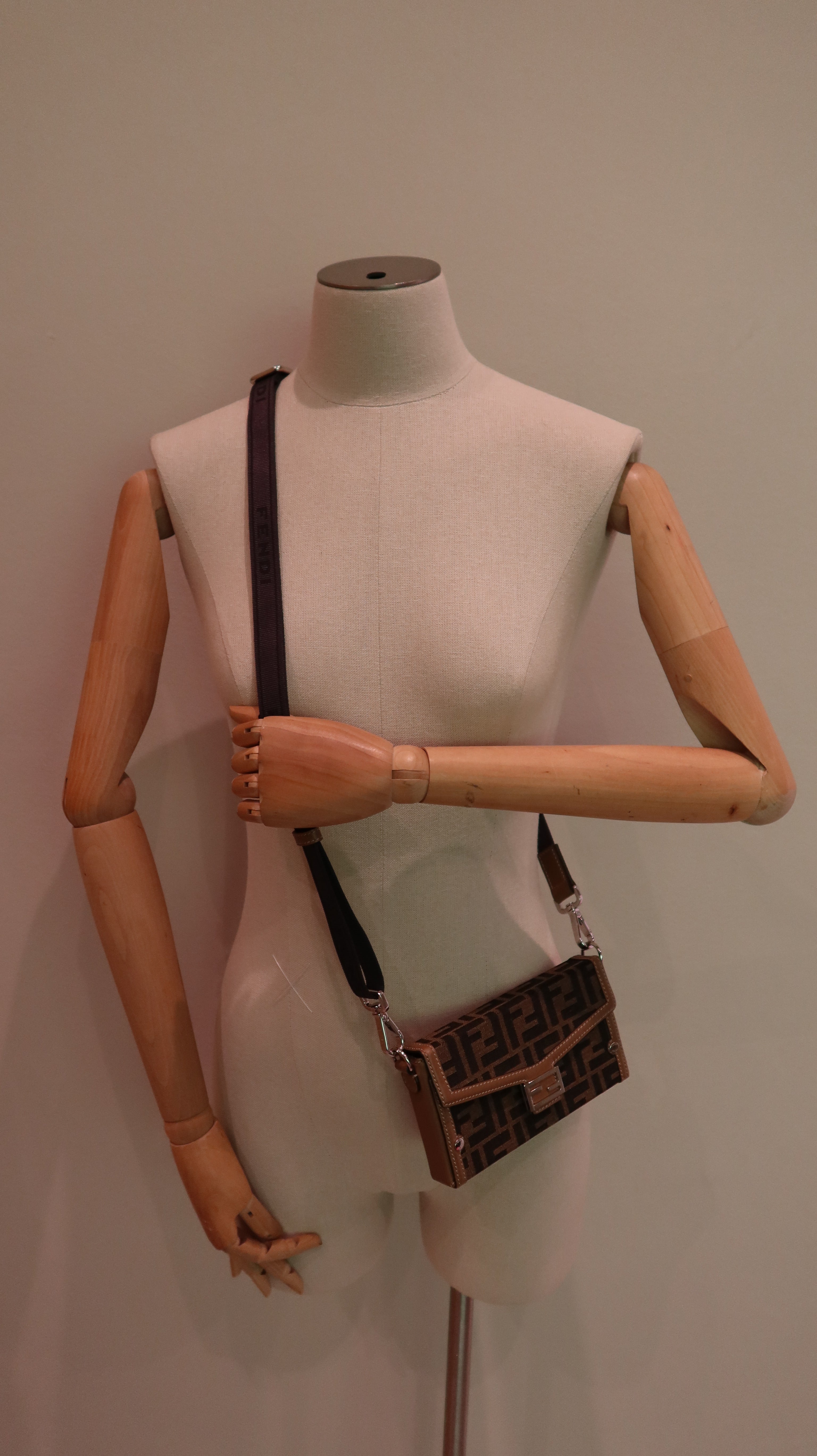 Fendi Baguette Crossbody Bag