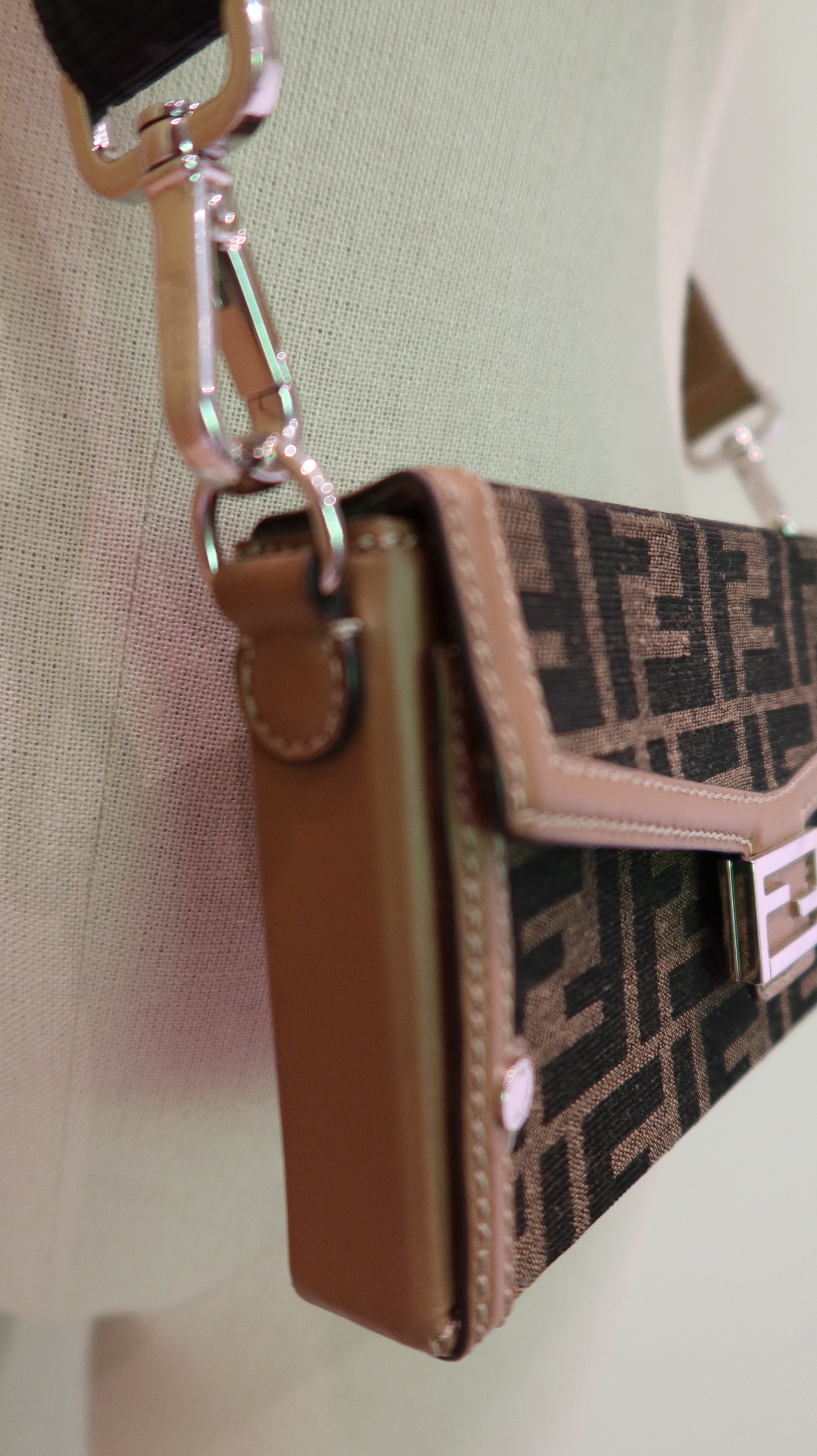 Fendi Baguette Crossbody Bag