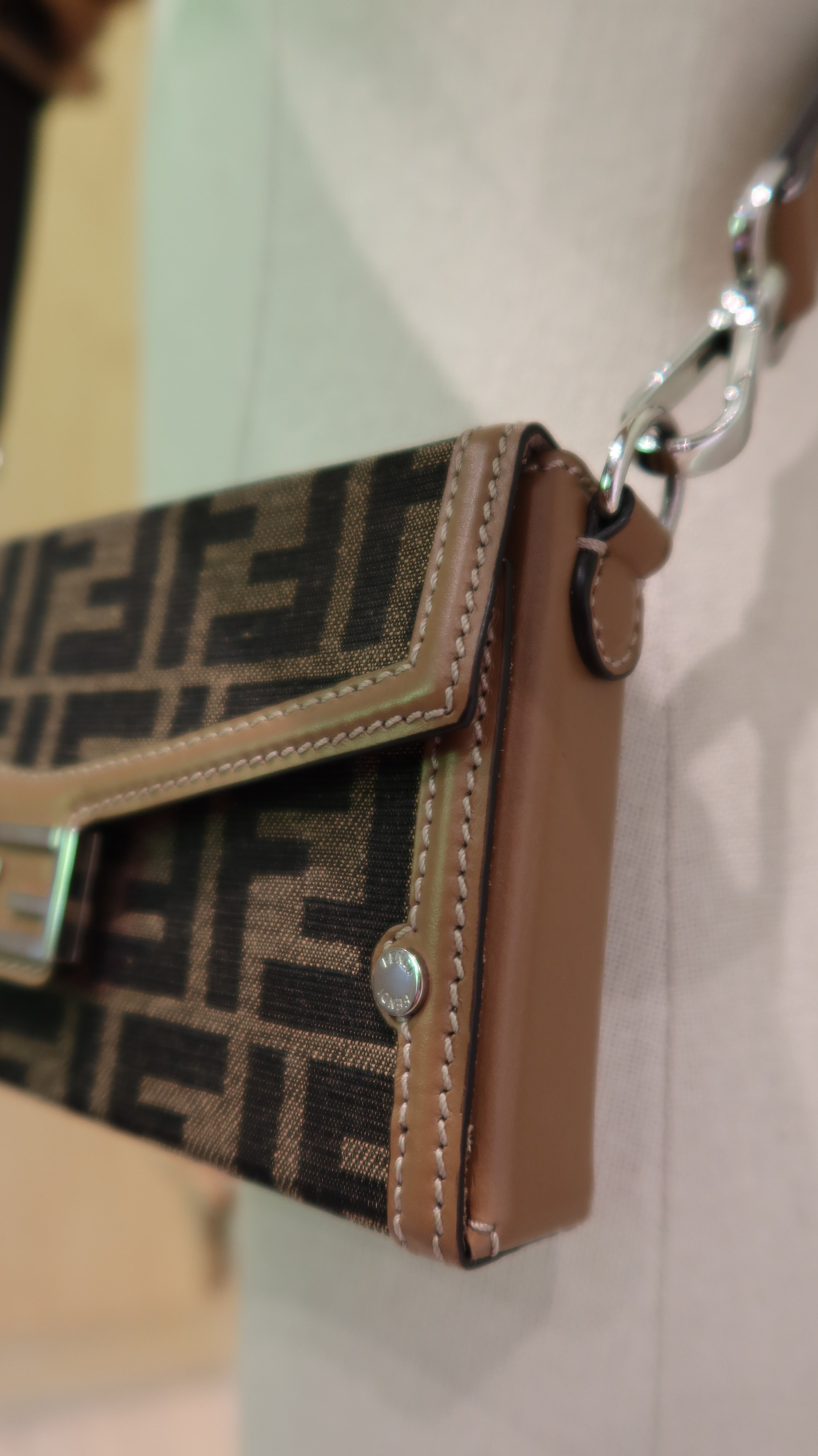 Fendi Baguette Crossbody Bag