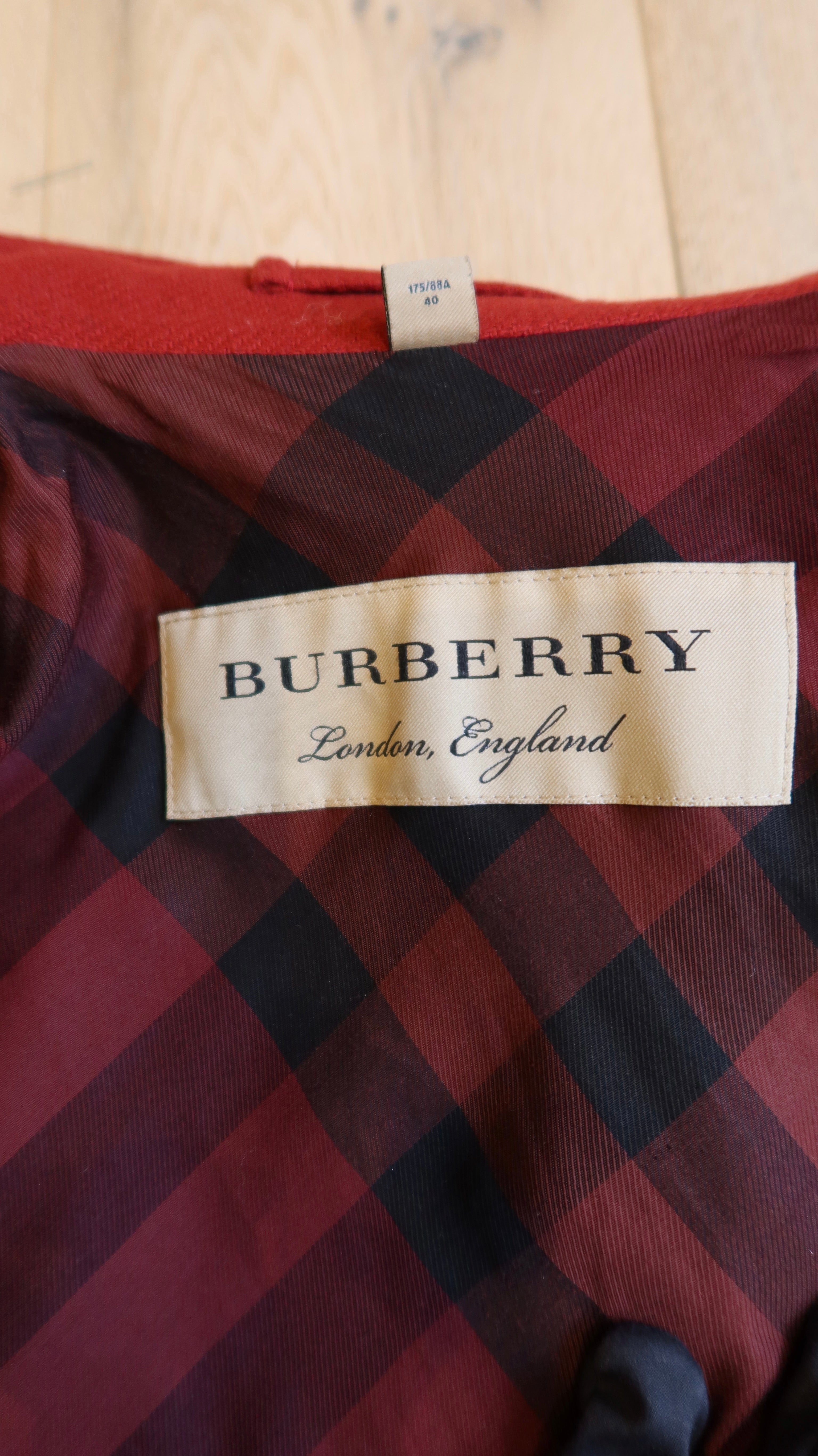 Burberry Wool Coat (UK10)