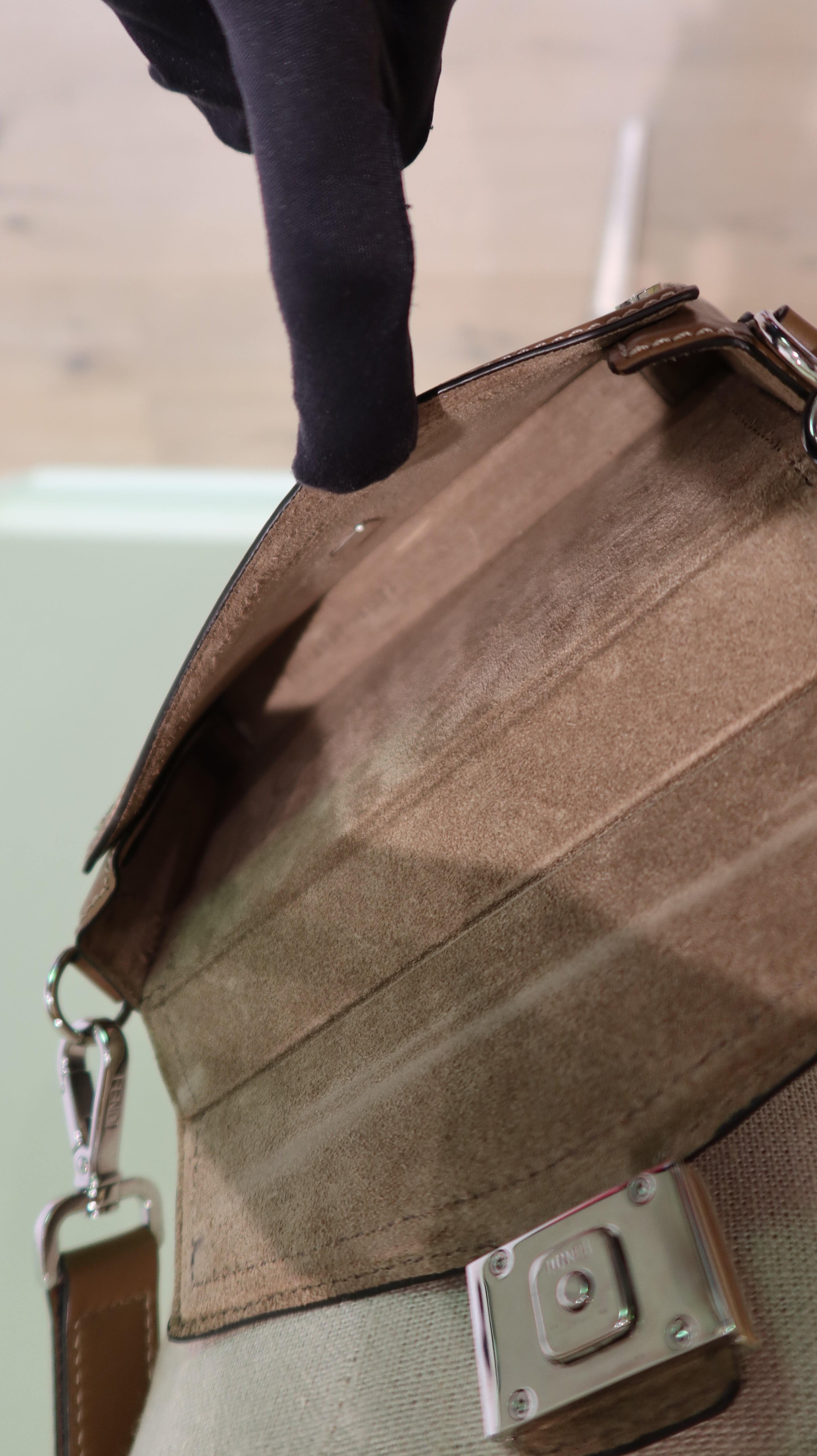 Fendi Baguette Crossbody Bag