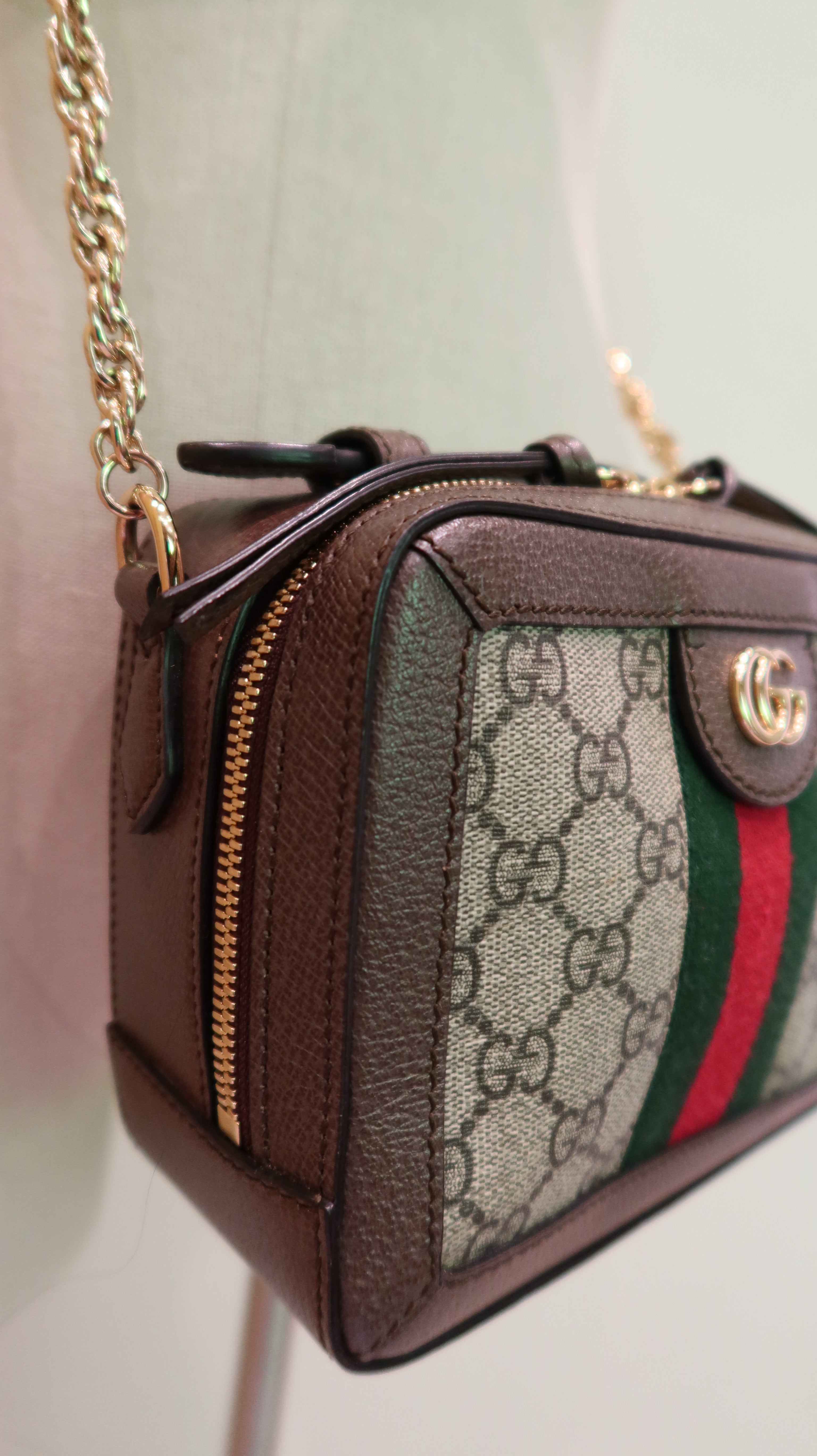 Gucci Ophidia GG Mini Top Handle Bag