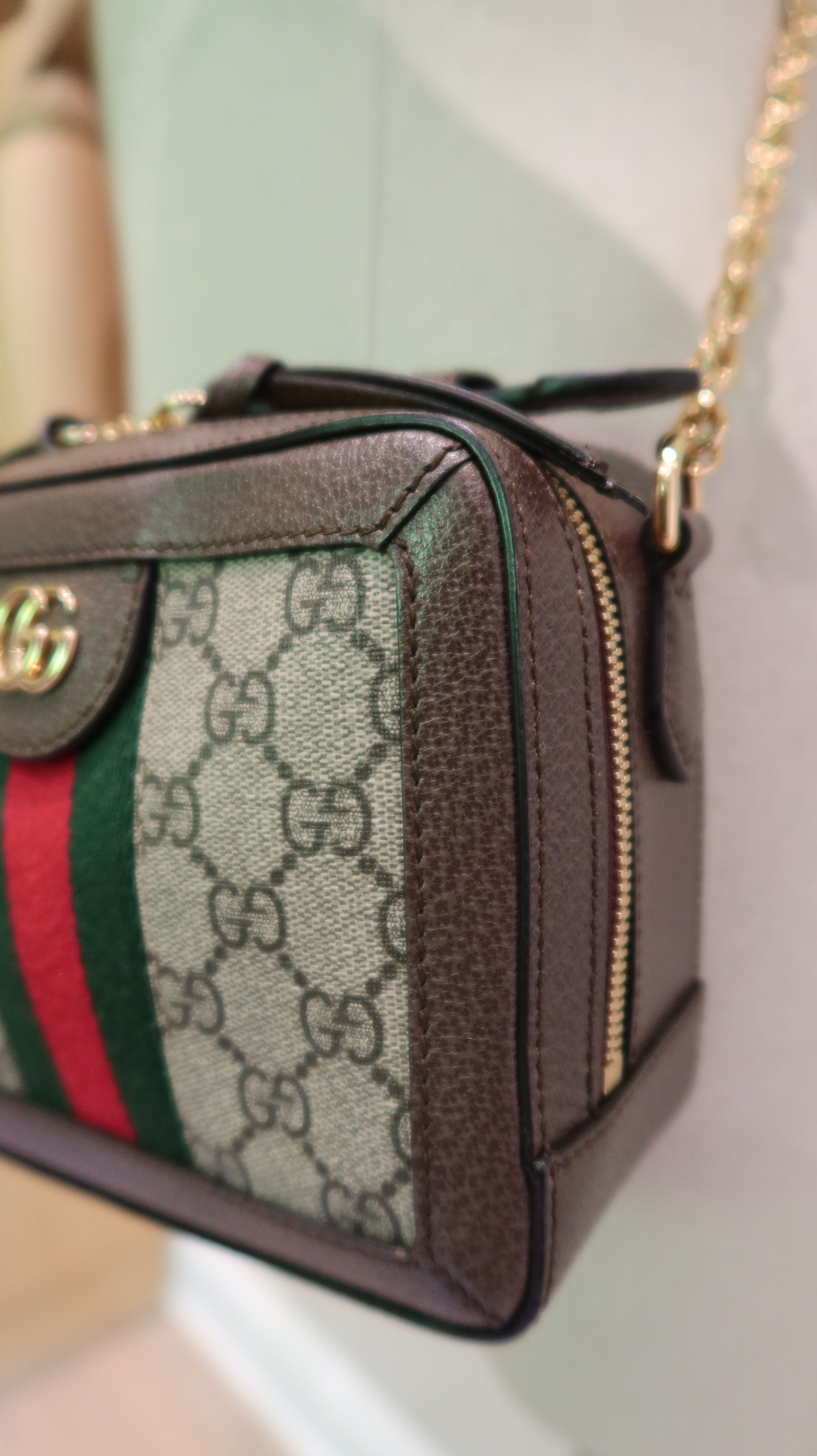 Gucci Ophidia GG Mini Top Handle Bag