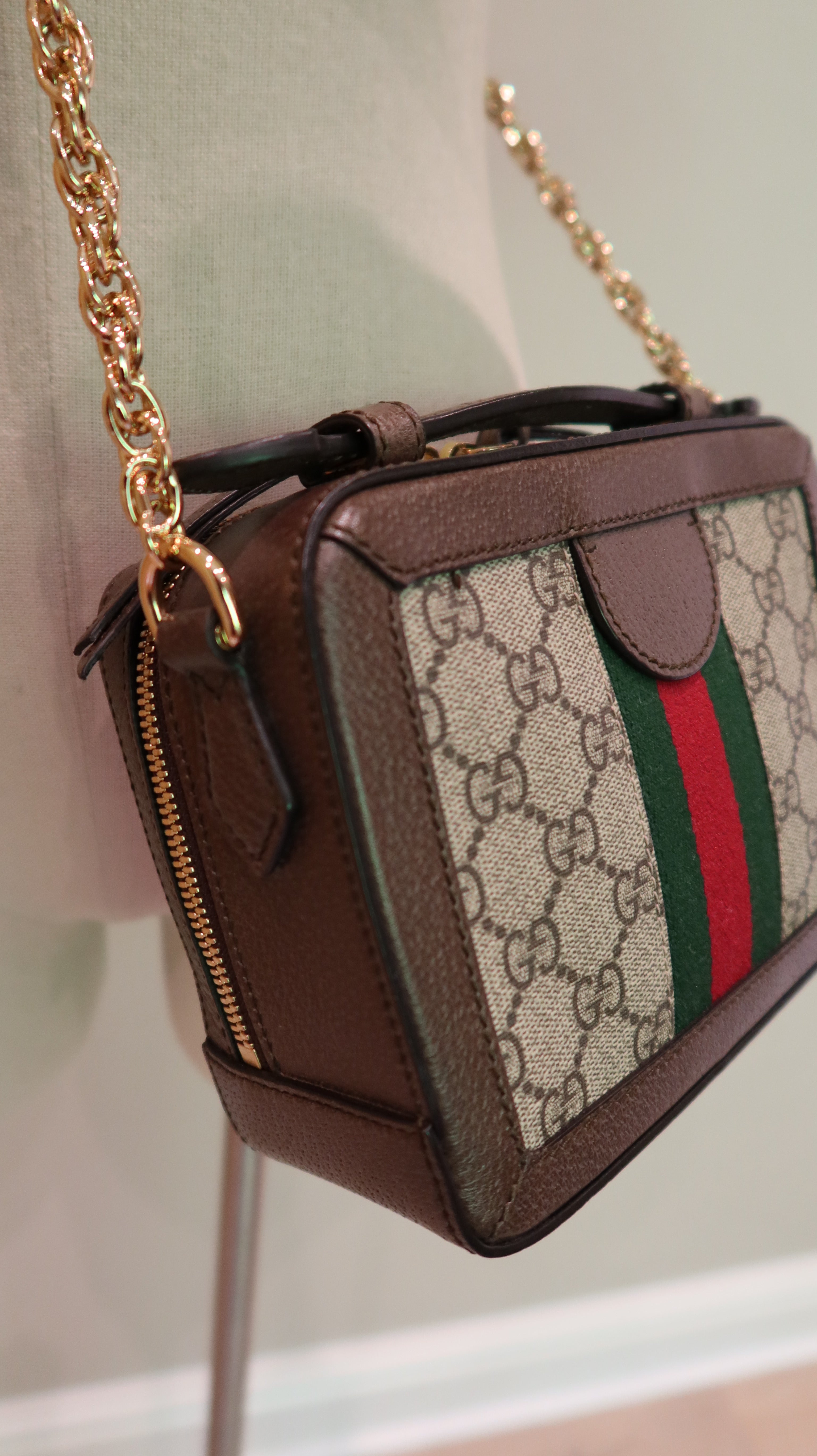 Gucci Ophidia GG Mini Top Handle Bag