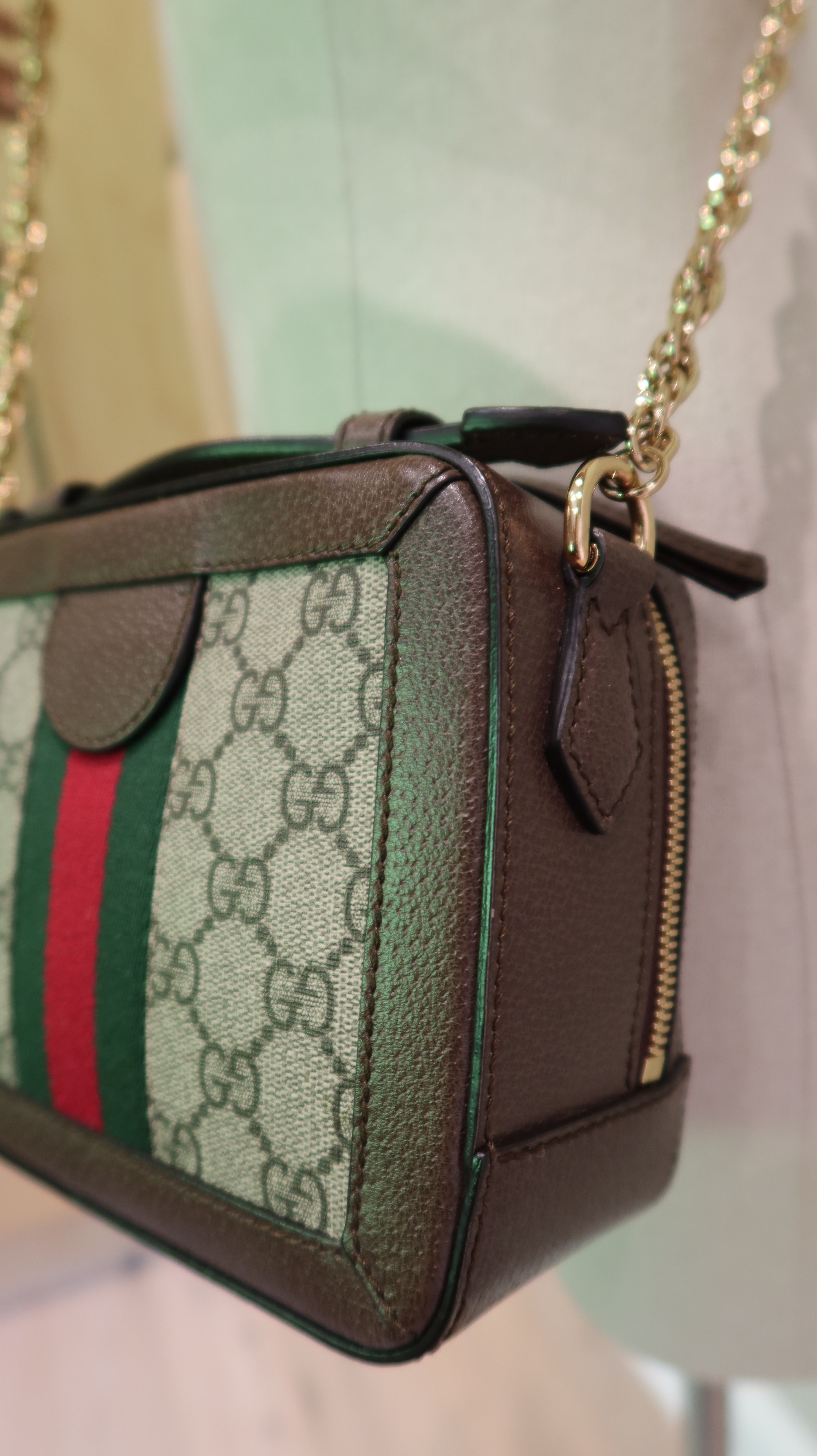 Gucci Ophidia GG Mini Top Handle Bag