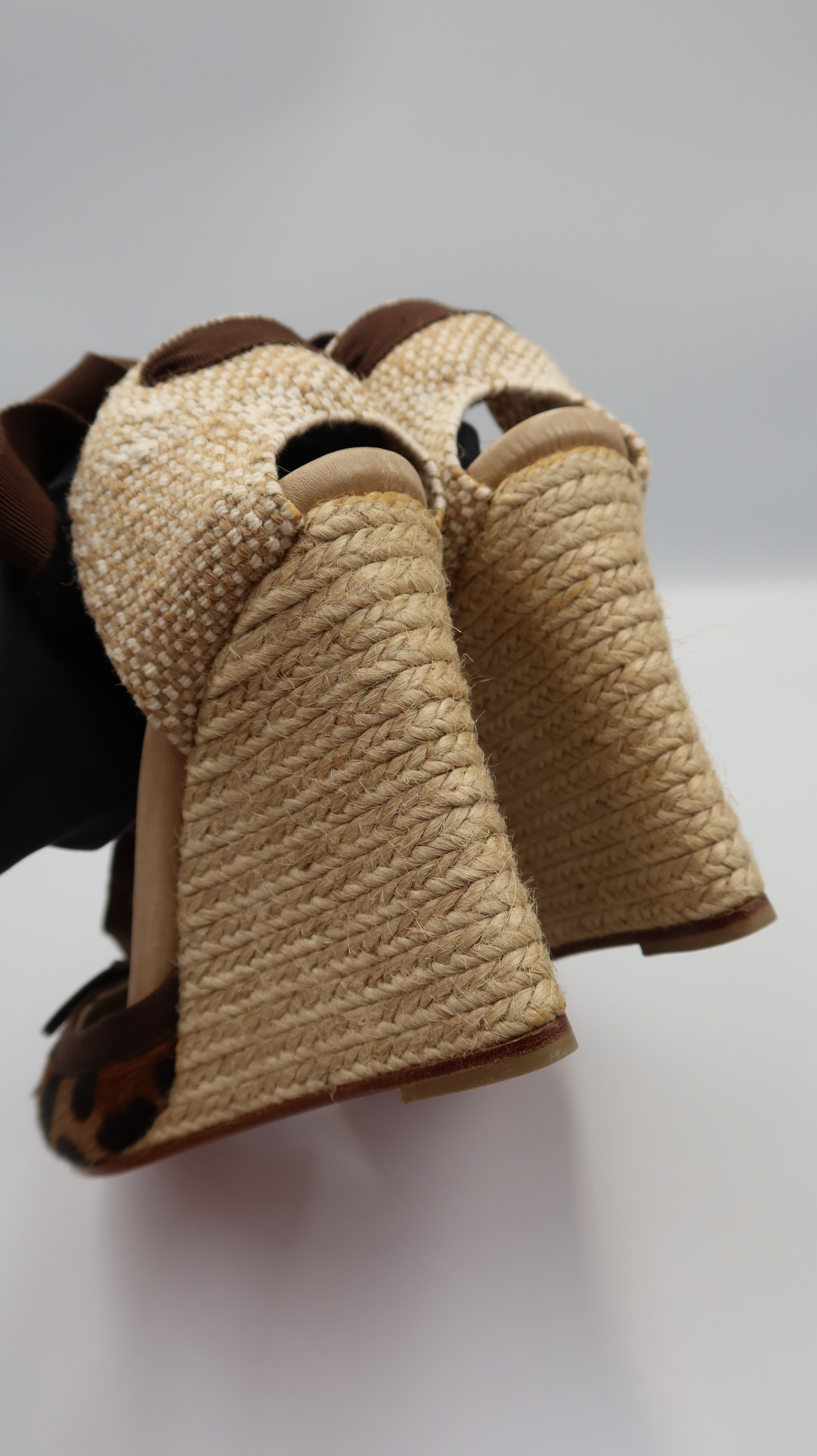 Christian Louboutin Espadrille Wedges (EU37)