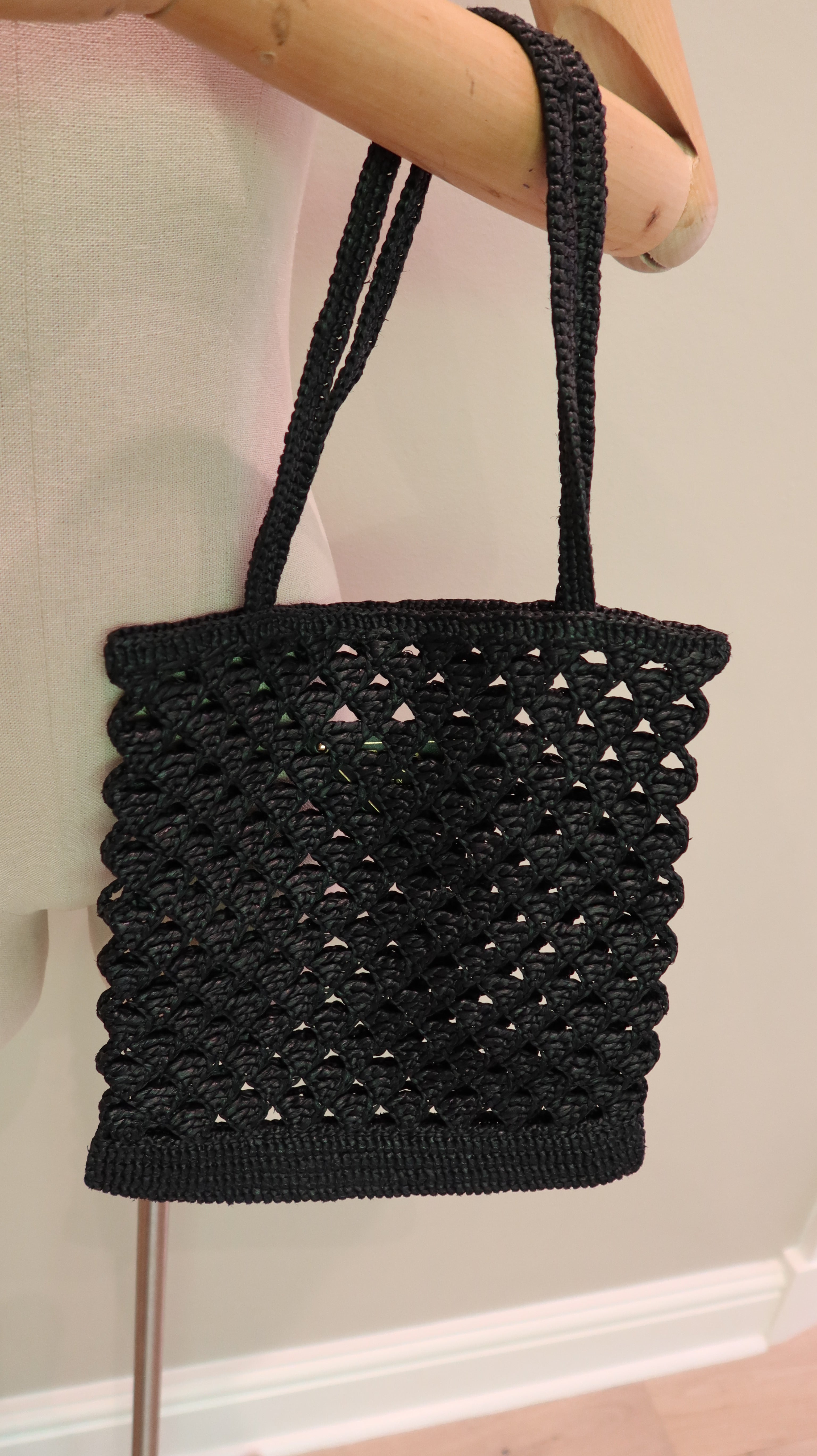 Prada Crochet Tote