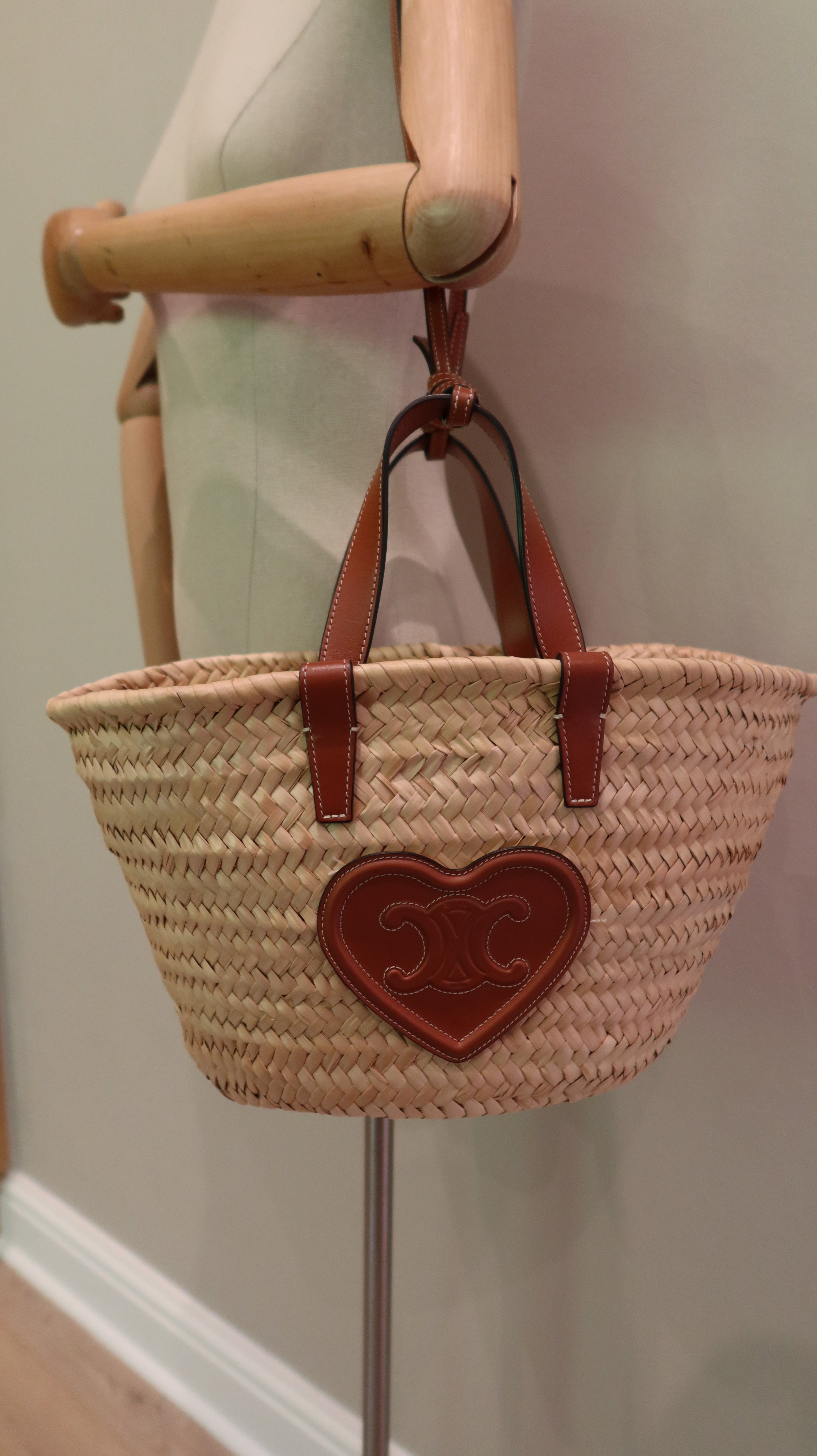 Celine Triomphe Basket Bag