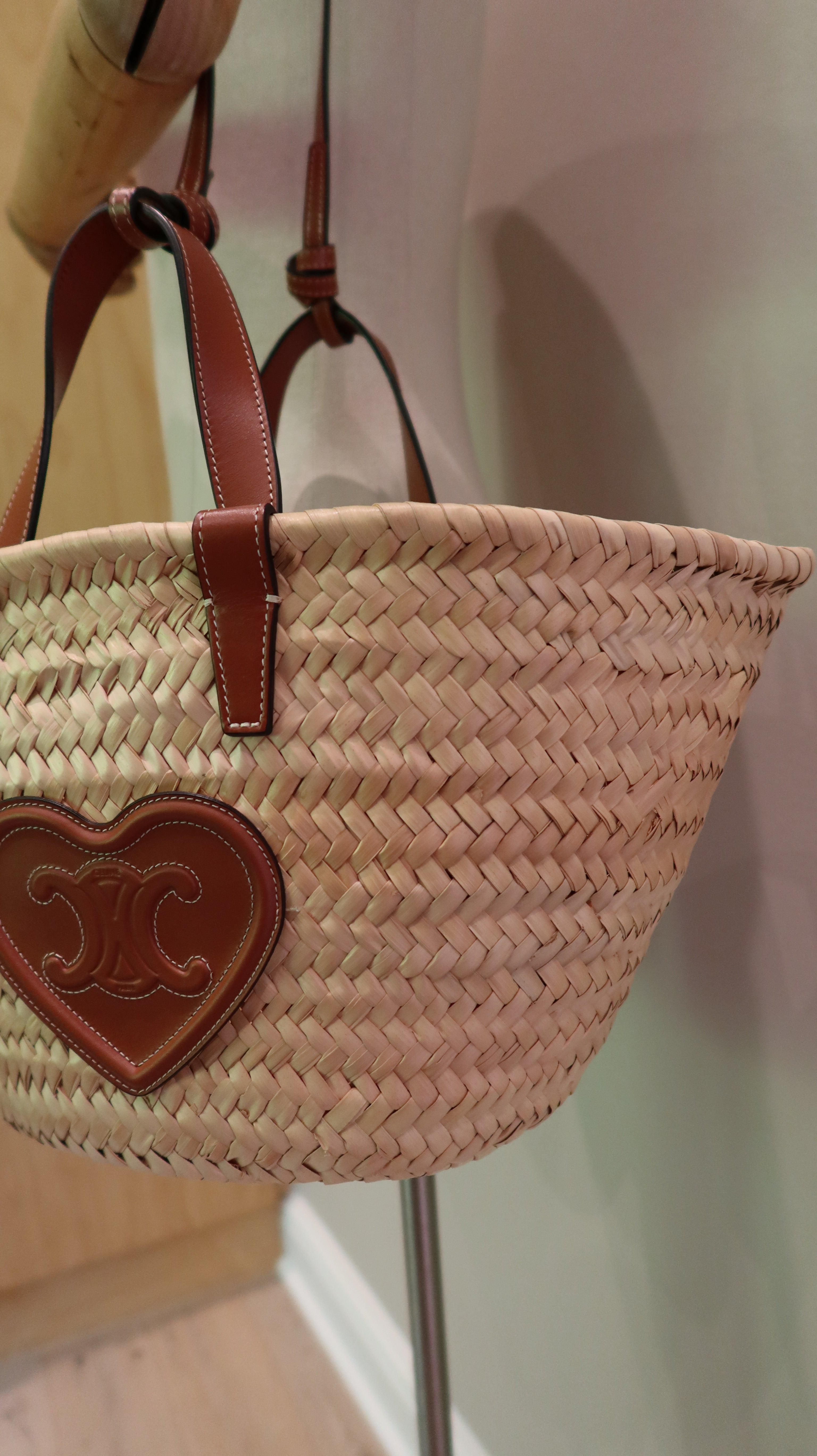 Celine Triomphe Basket Bag