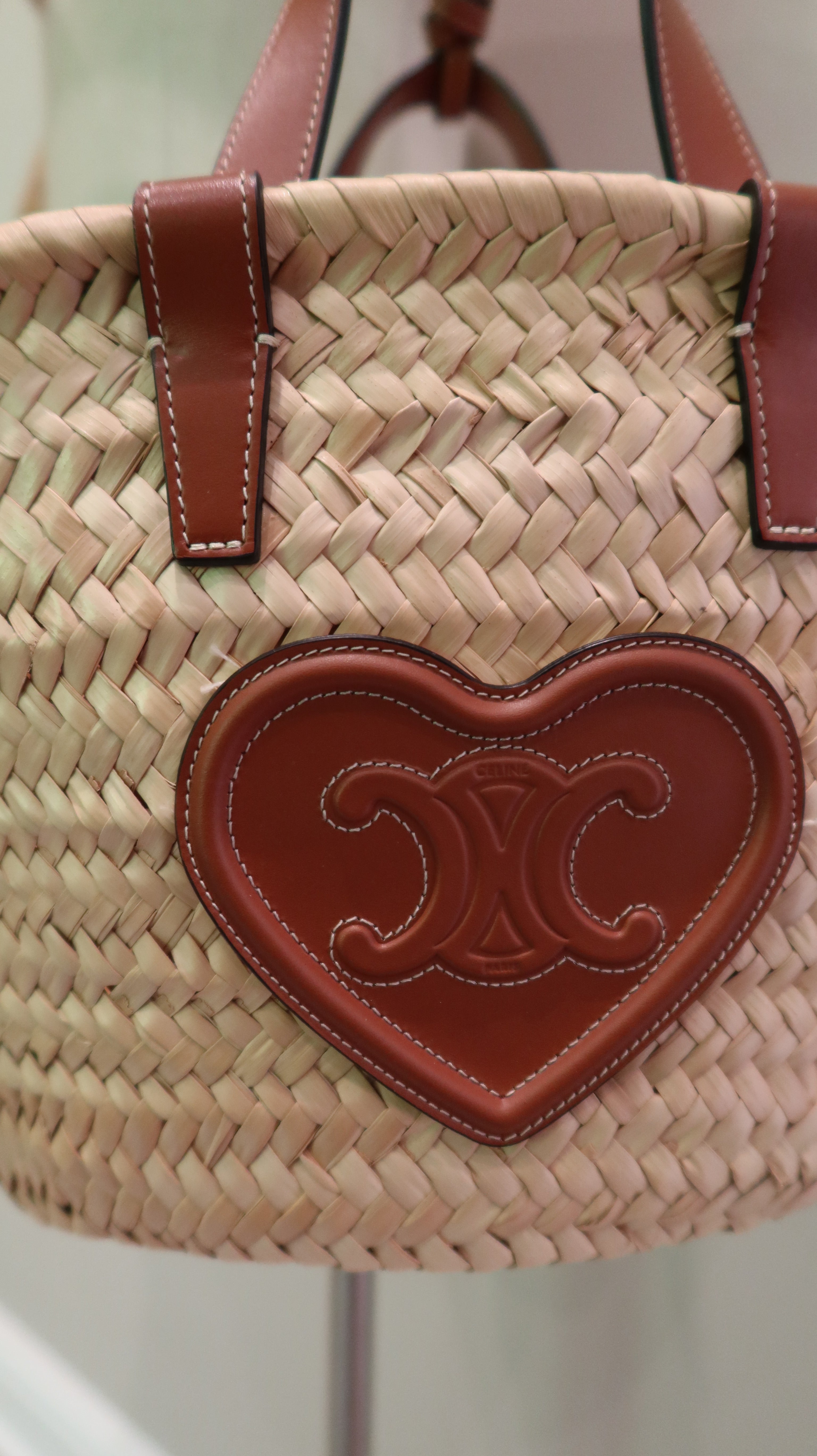 Celine Triomphe Basket Bag