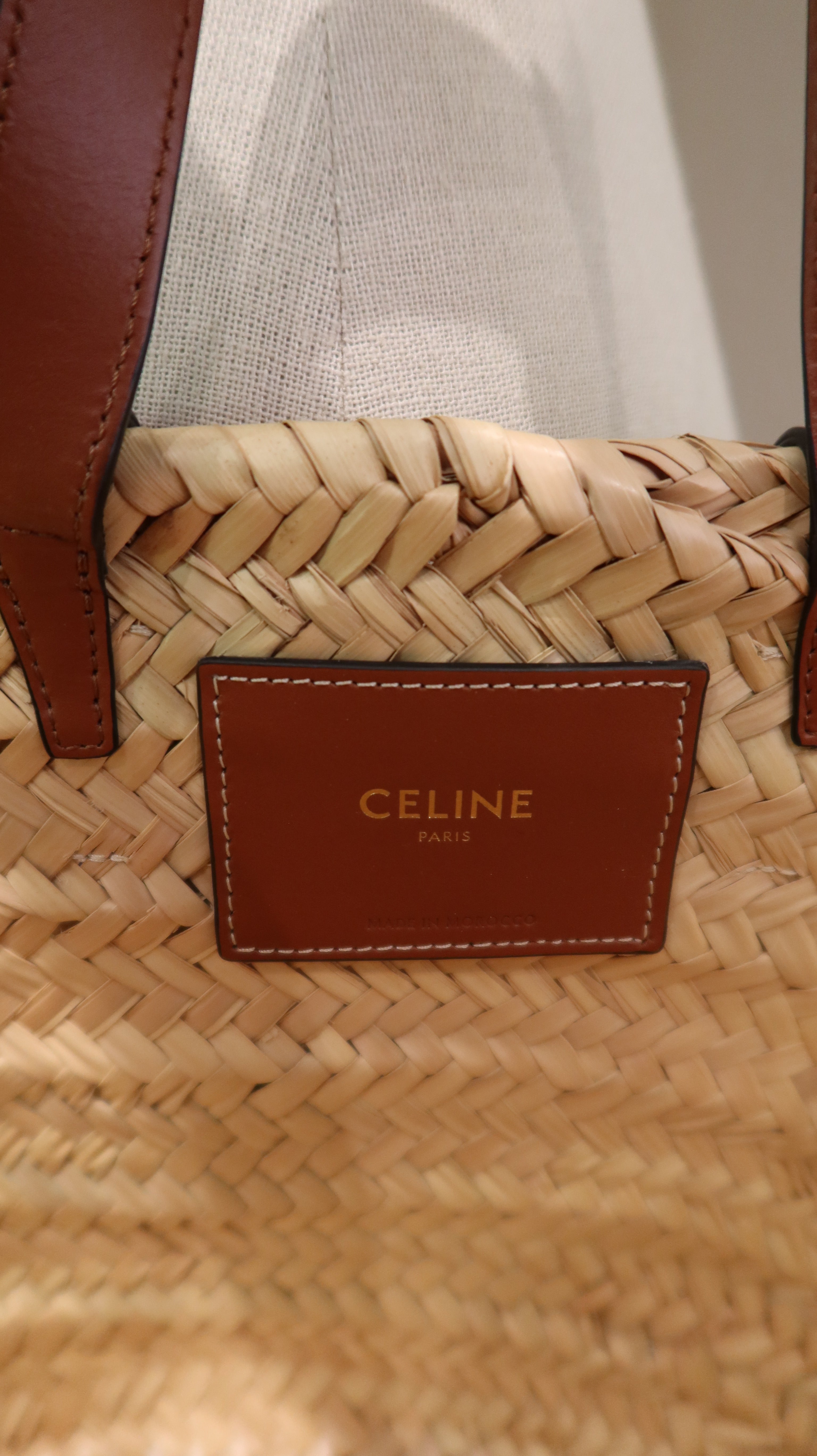 Celine Triomphe Basket Bag