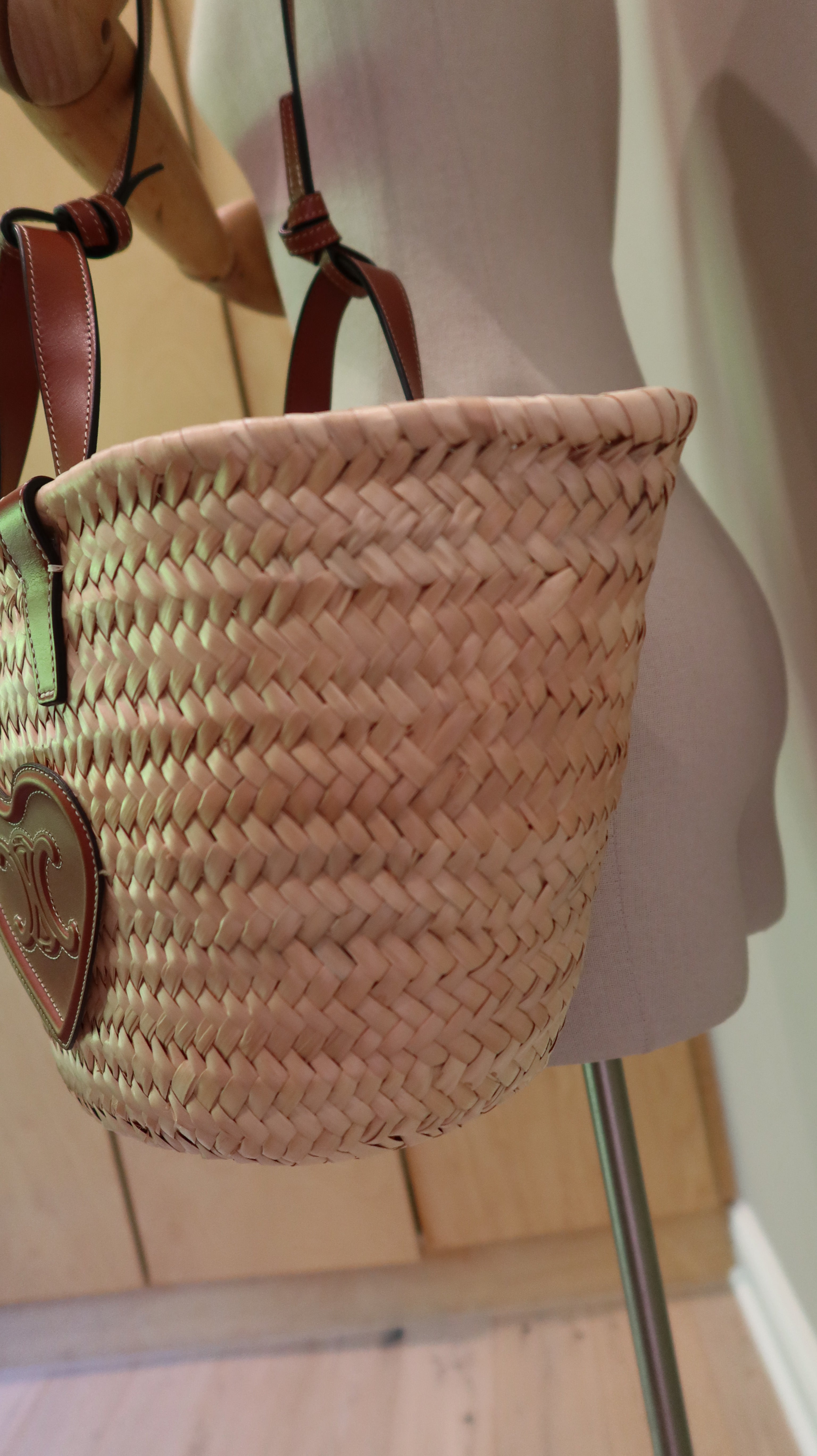 Celine Triomphe Basket Bag