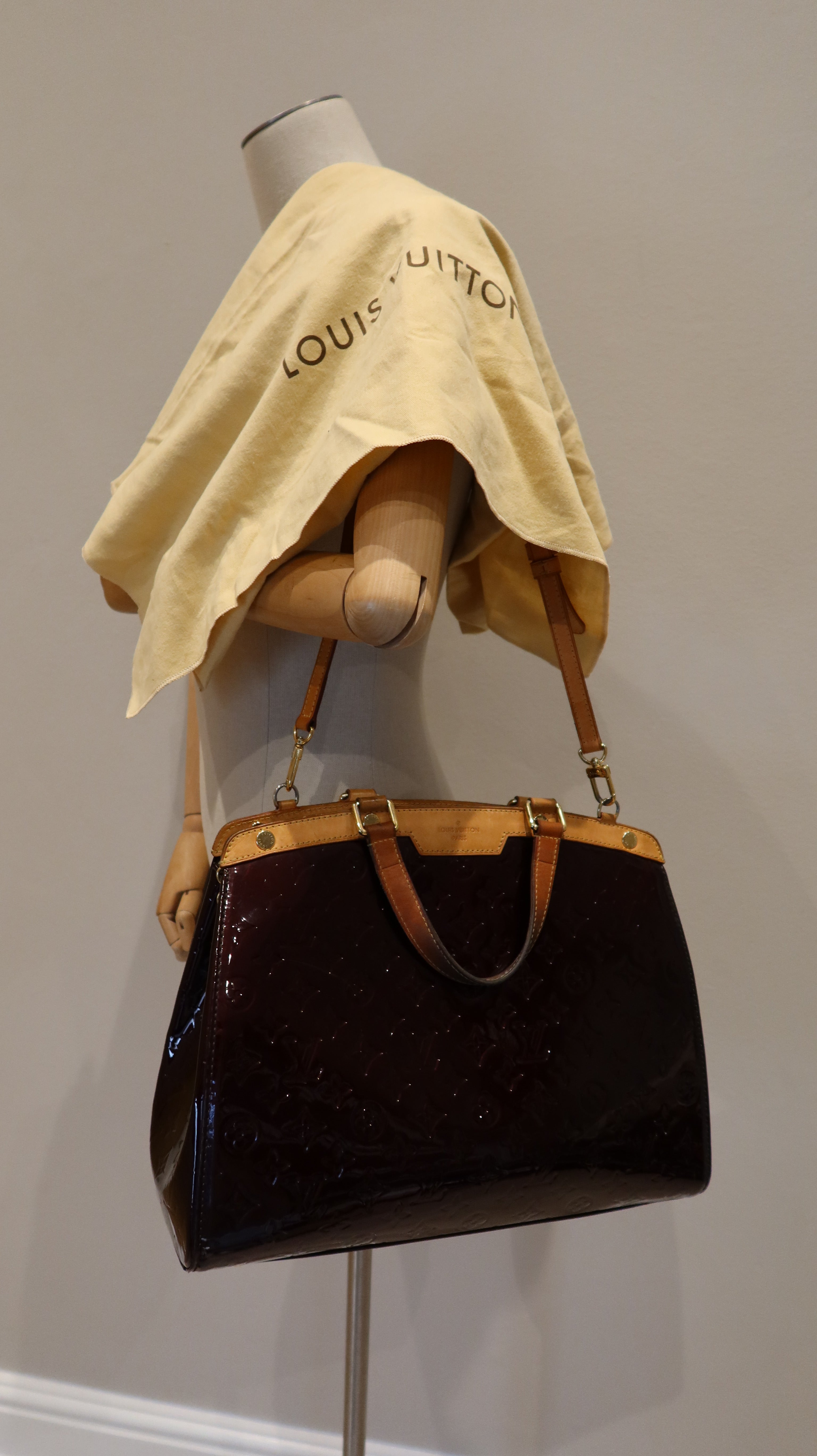 Louis Vuitton Brea Amarante GM Bag