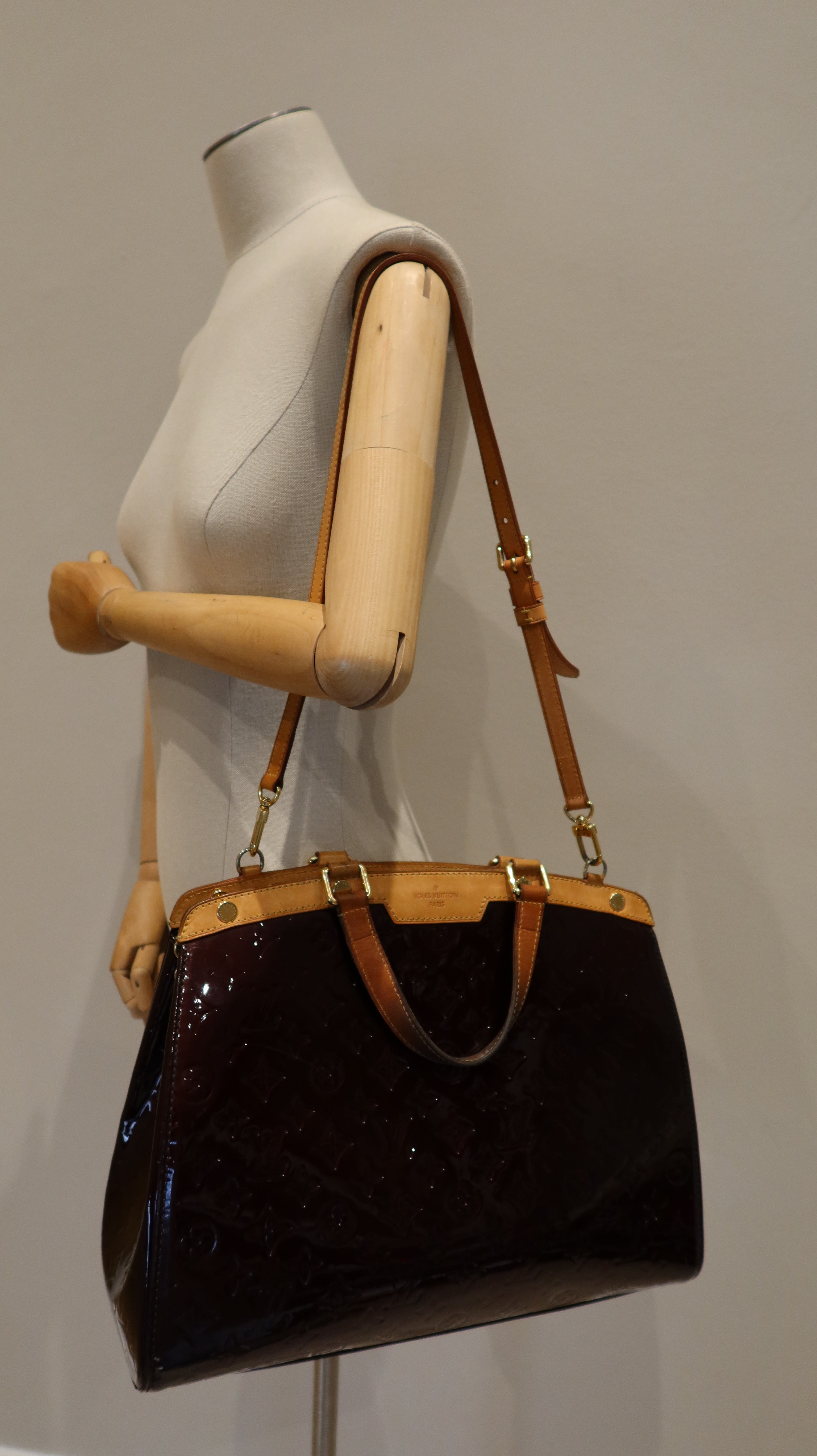 Louis Vuitton Brea Amarante GM Bag