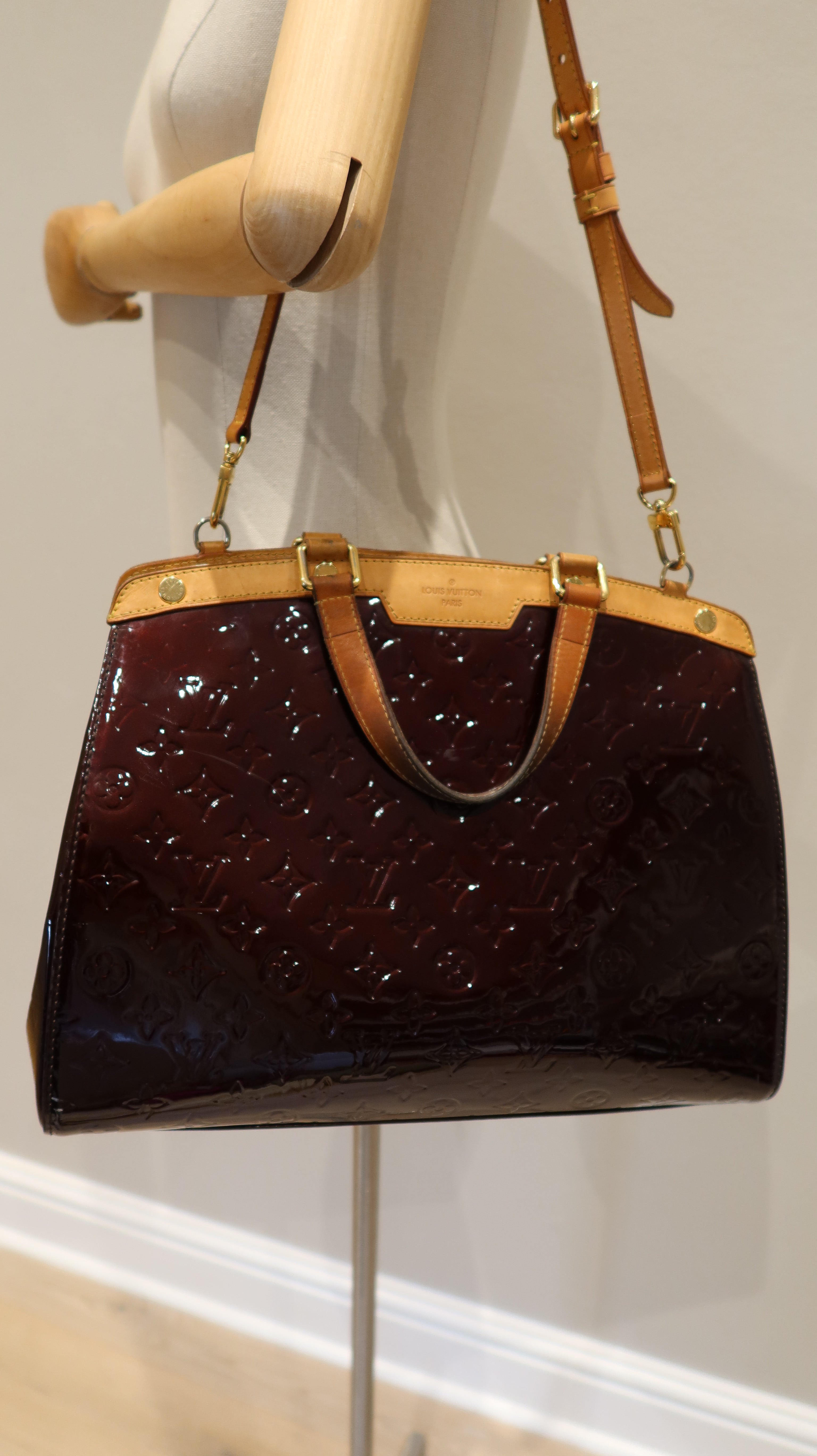 Louis Vuitton Brea Amarante GM Bag