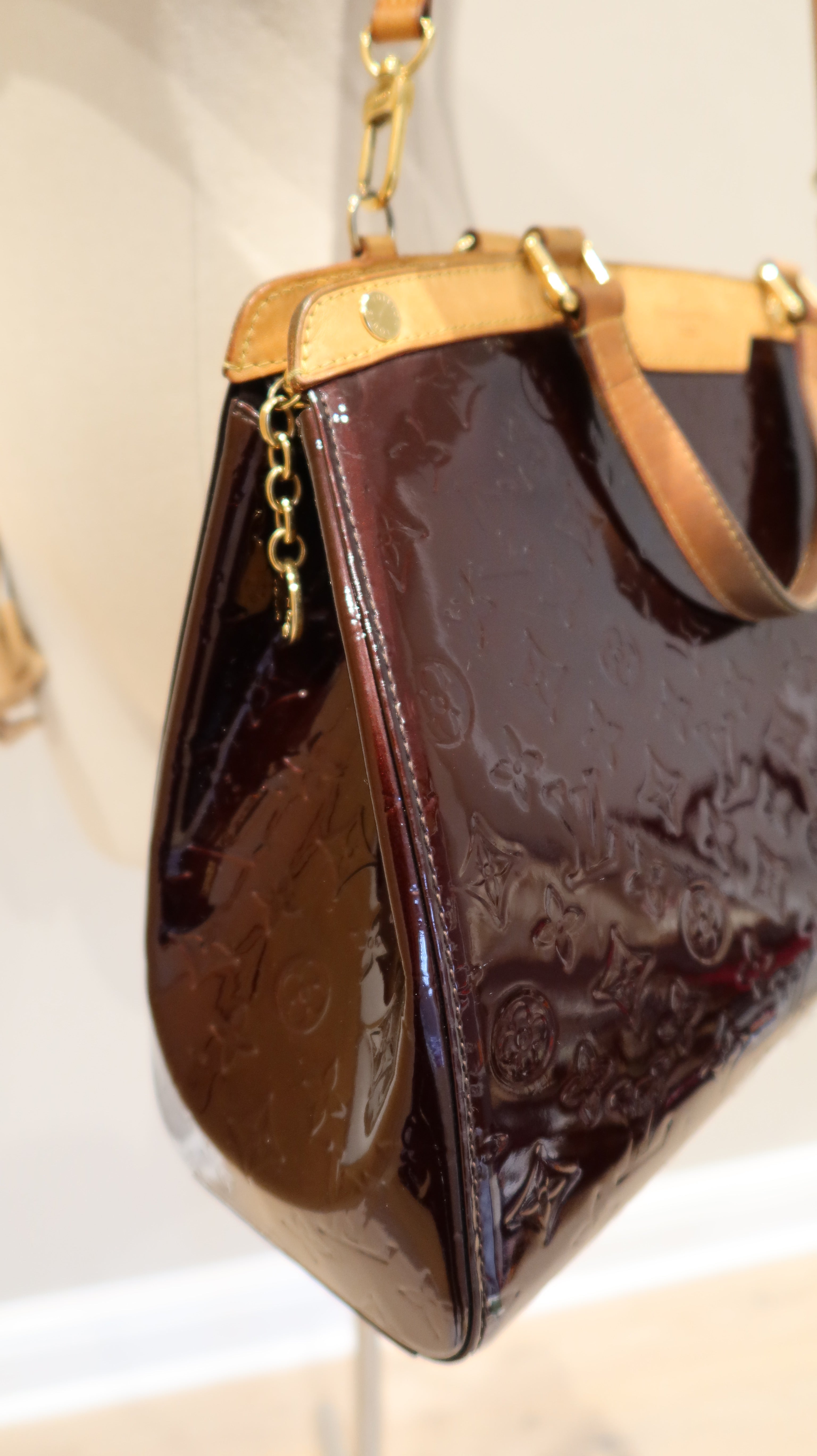 Louis Vuitton Brea Amarante GM Bag