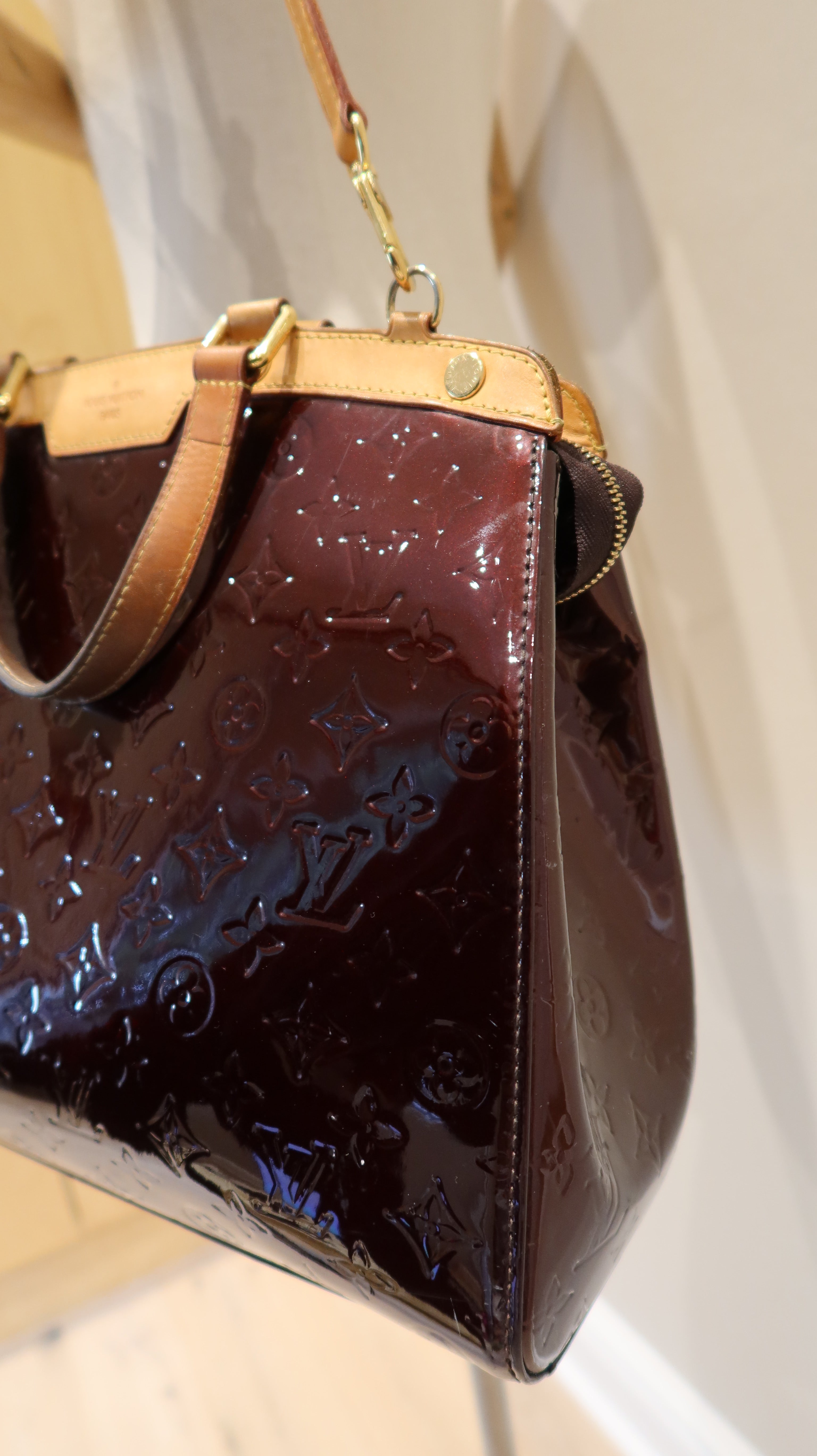 Louis Vuitton Brea Amarante GM Bag