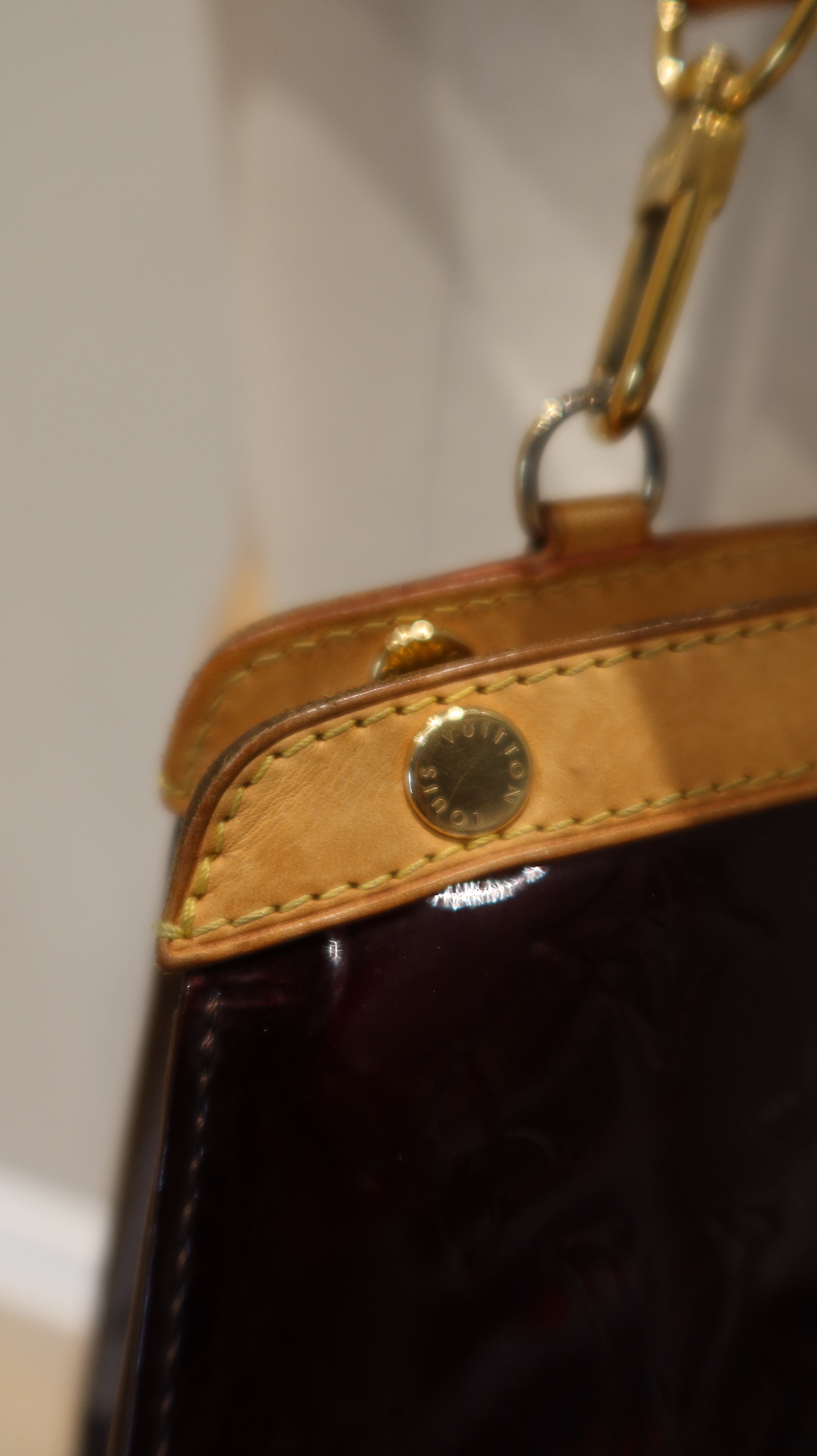 Louis Vuitton Brea Amarante GM Bag