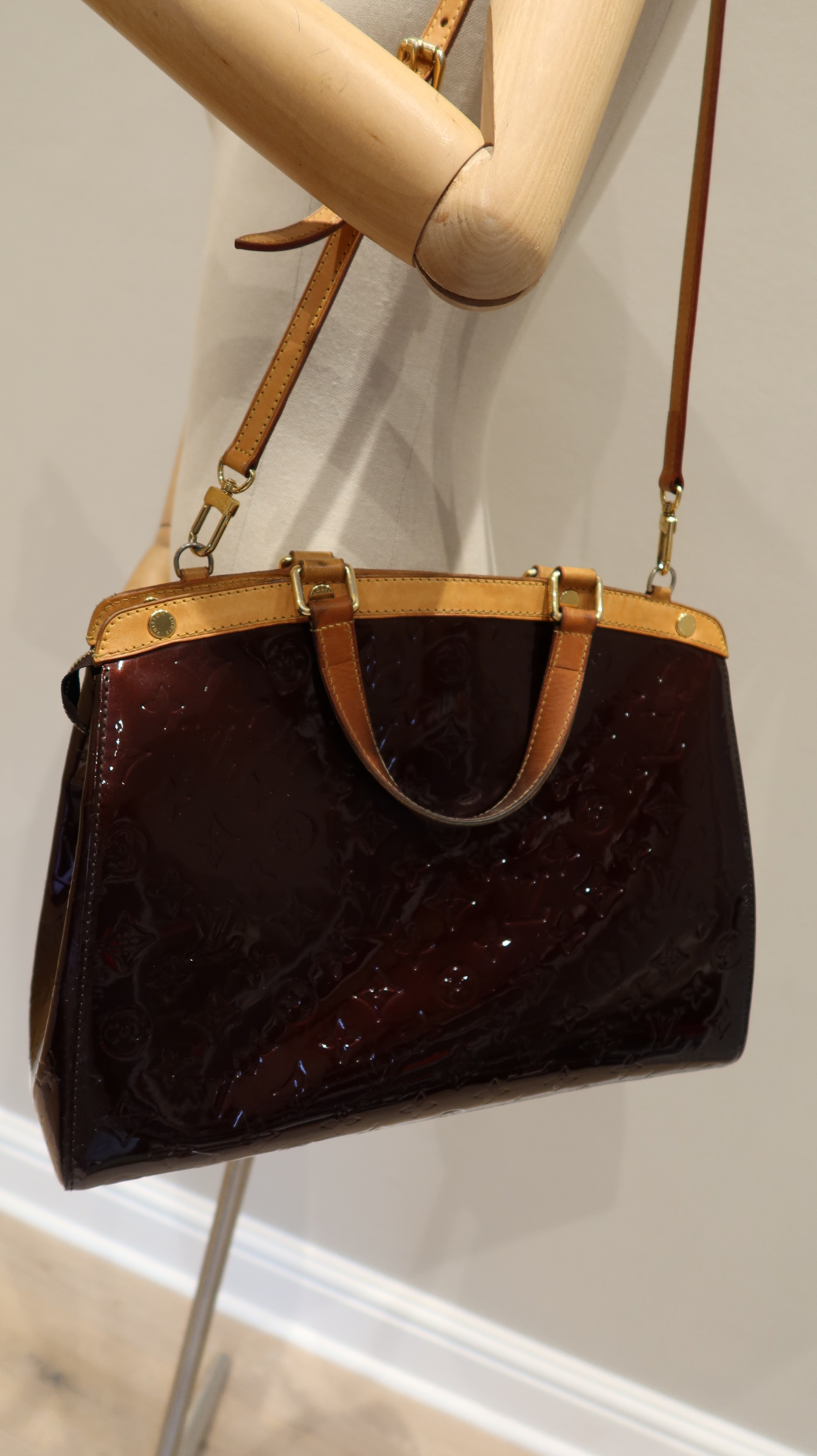 Louis Vuitton Brea Amarante GM Bag