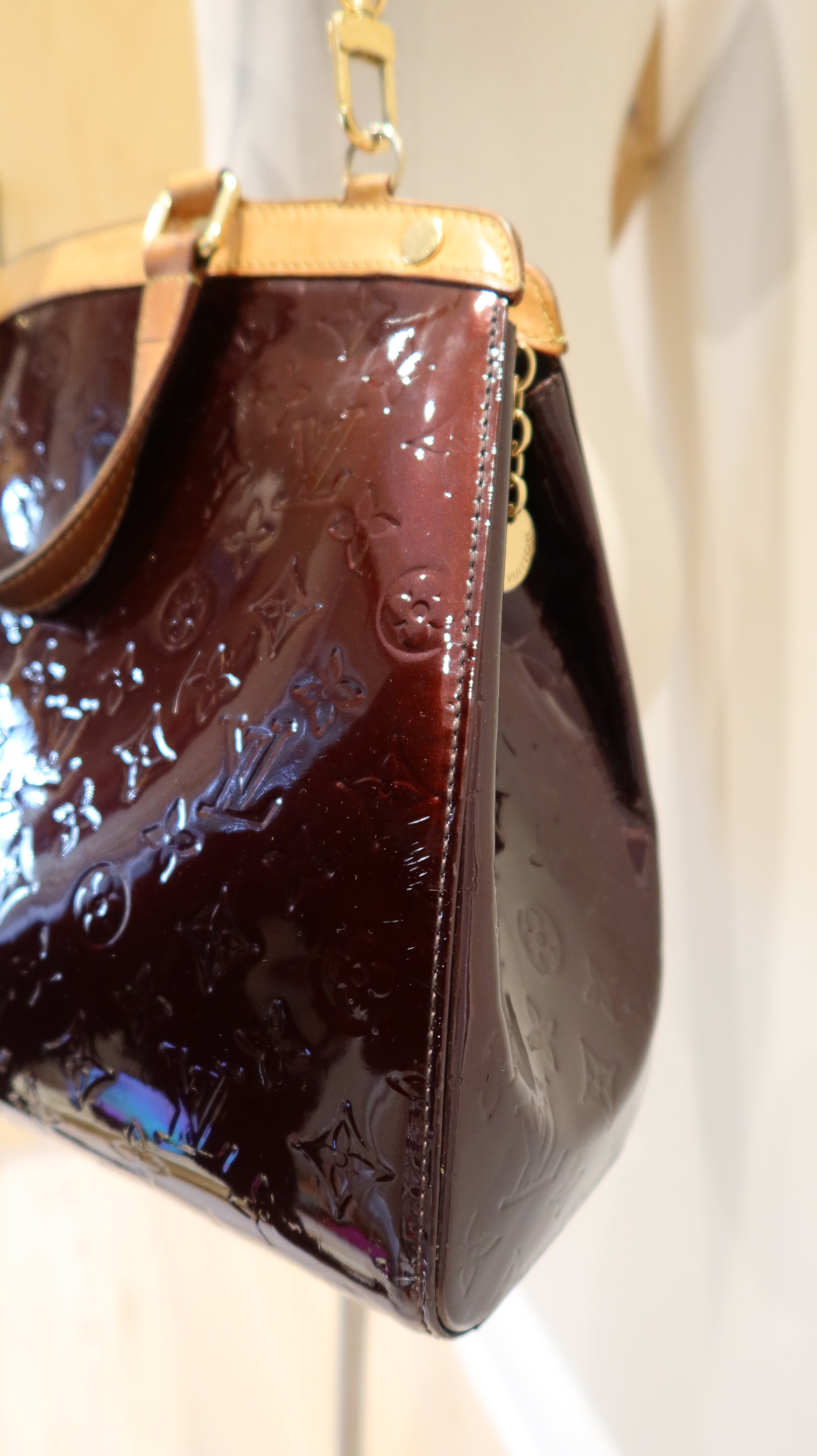 Louis Vuitton Brea Amarante GM Bag