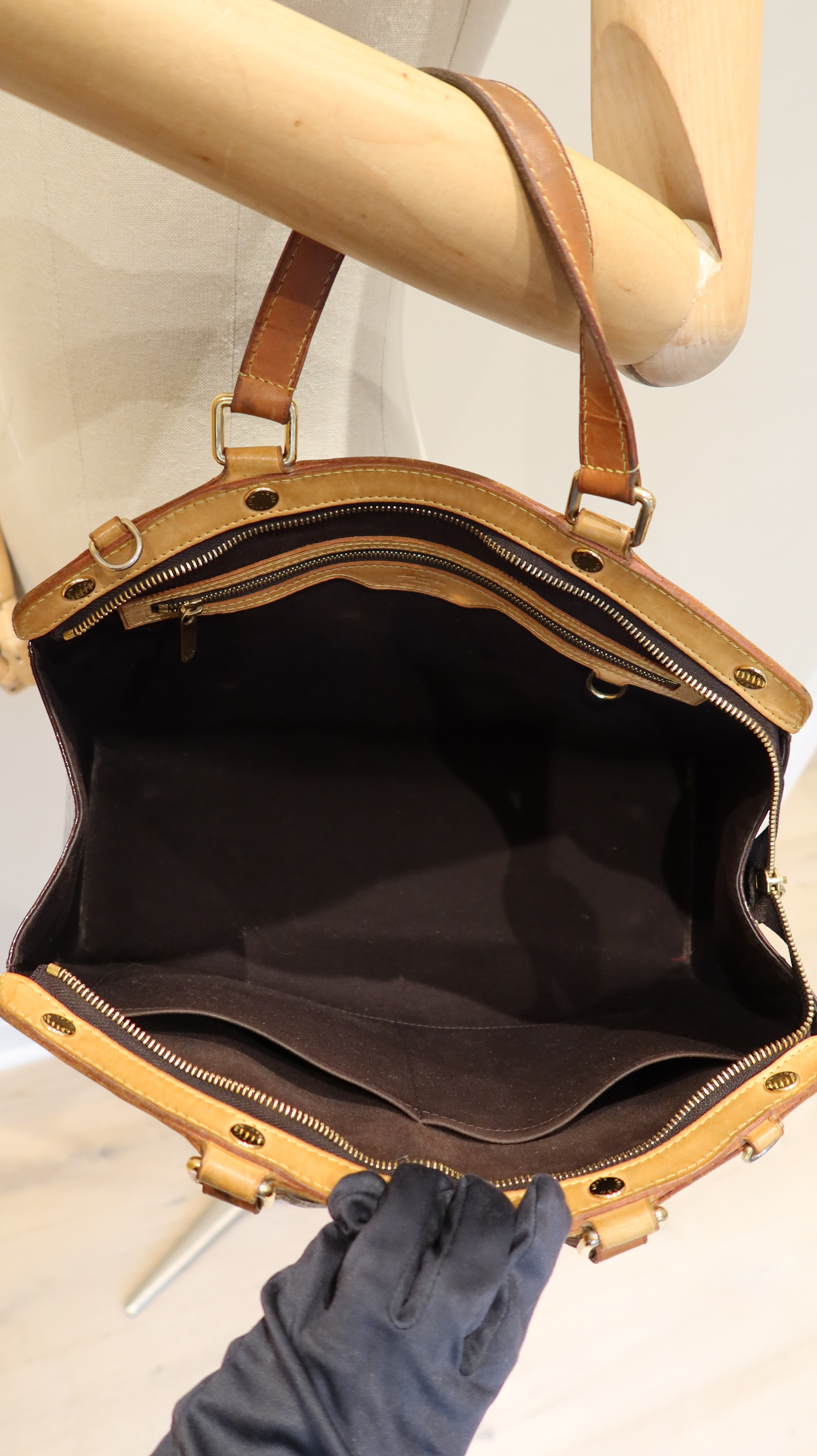 Louis Vuitton Brea Amarante GM Bag