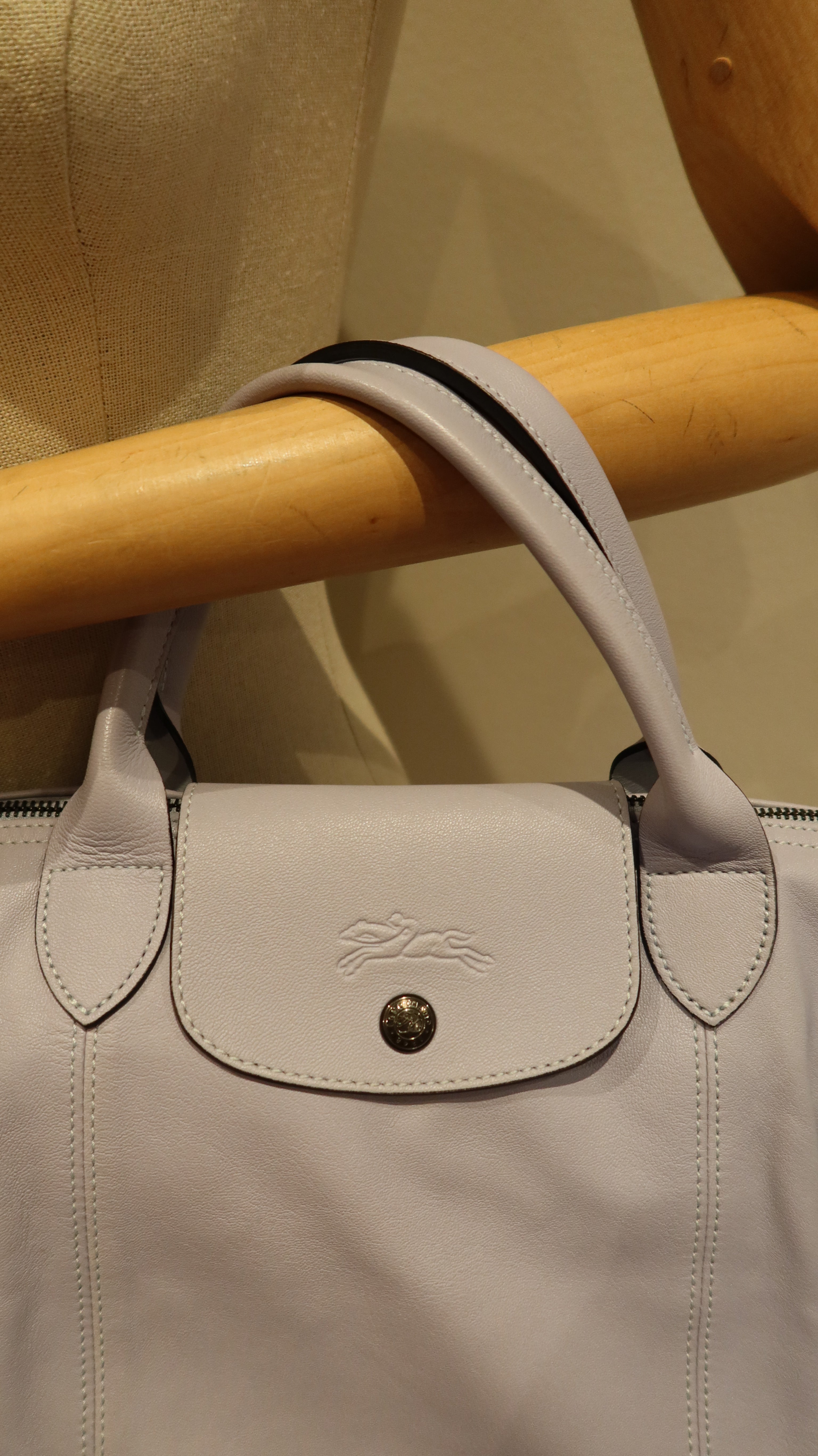 Longchamp Le Pliage Cuir Handbag