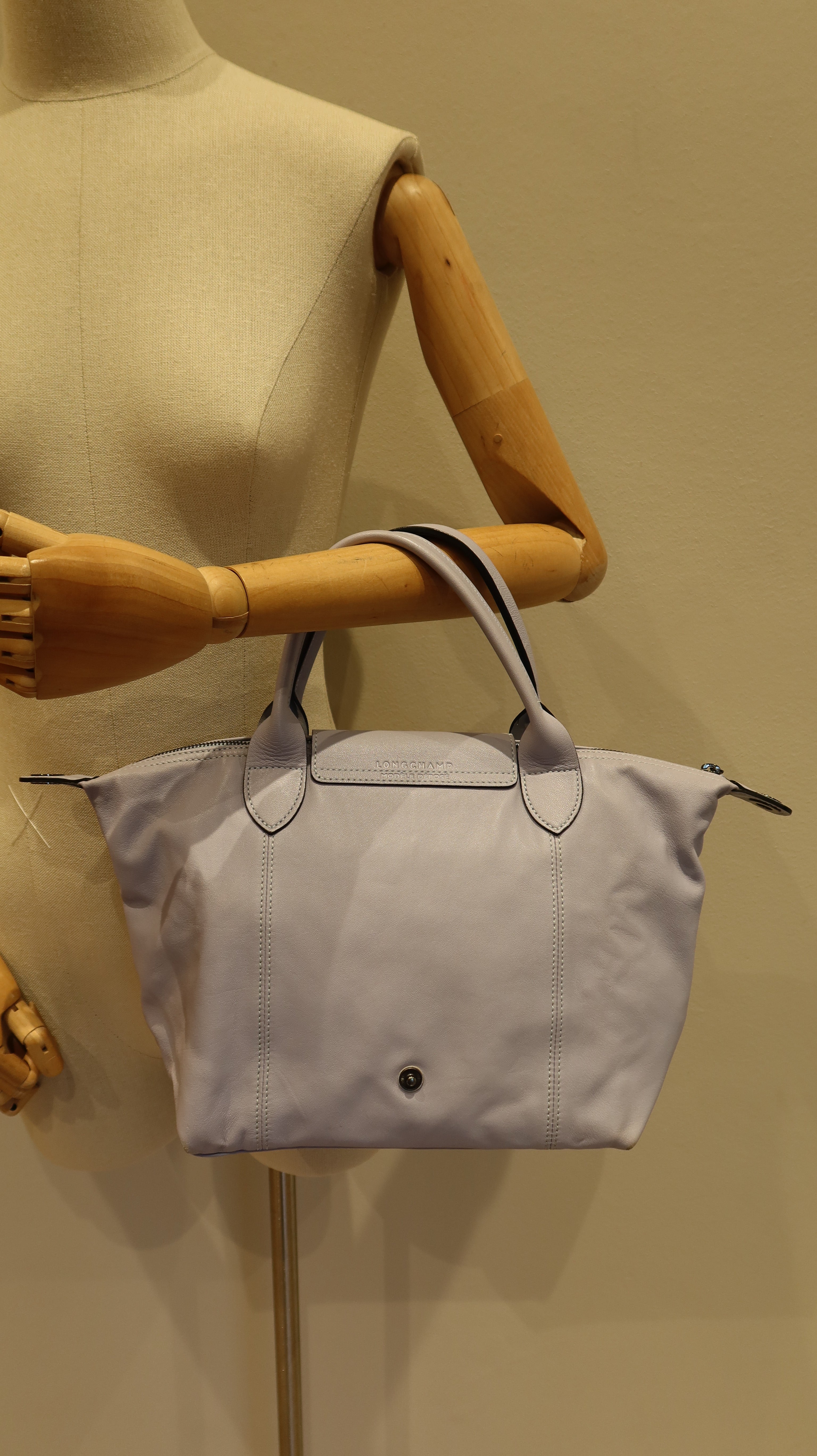 Longchamp Le Pliage Cuir Handbag