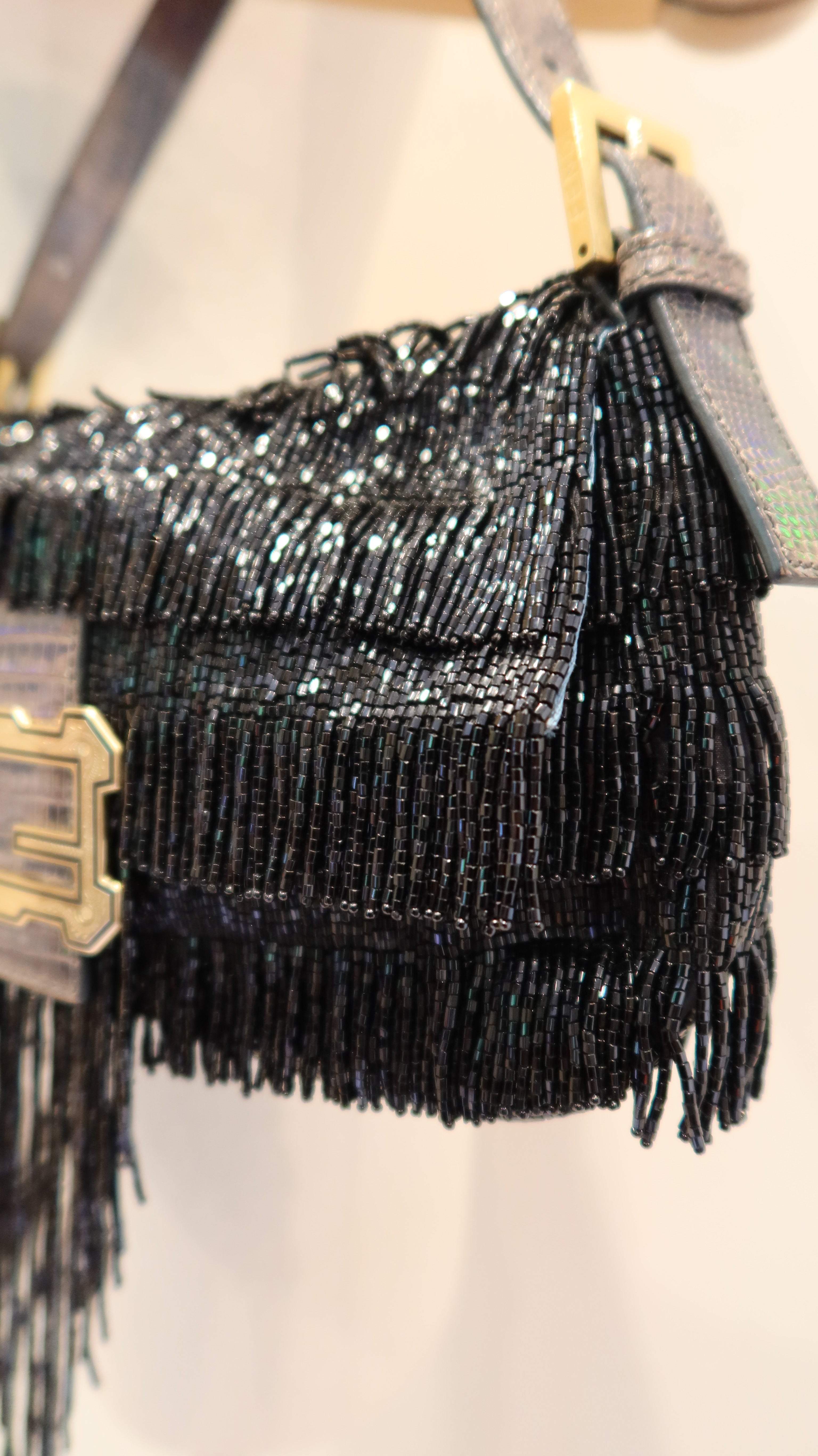 Fendi Beaded Baguette Bag