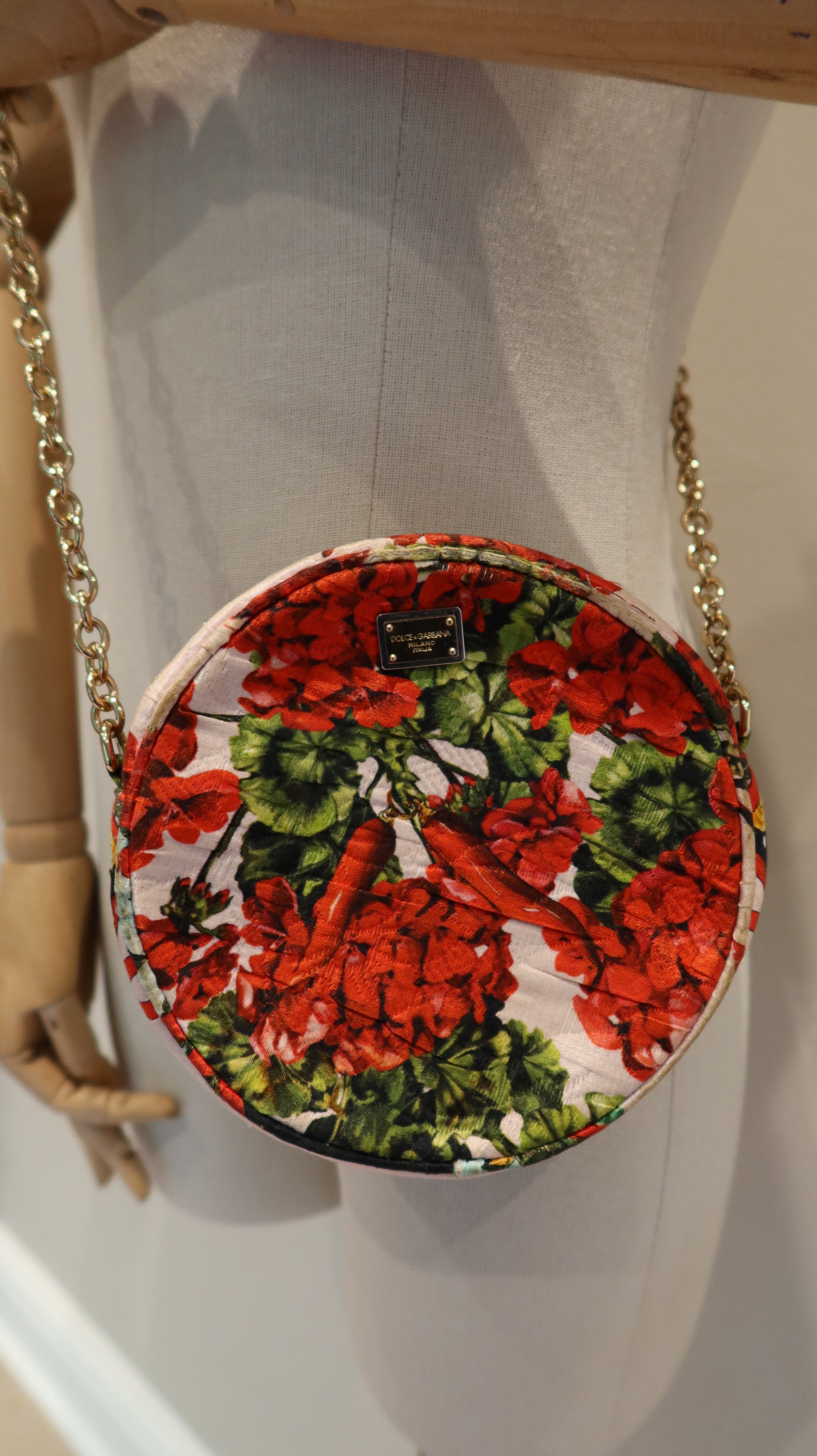 Dolce & Gabbana Round Crossbody Bag