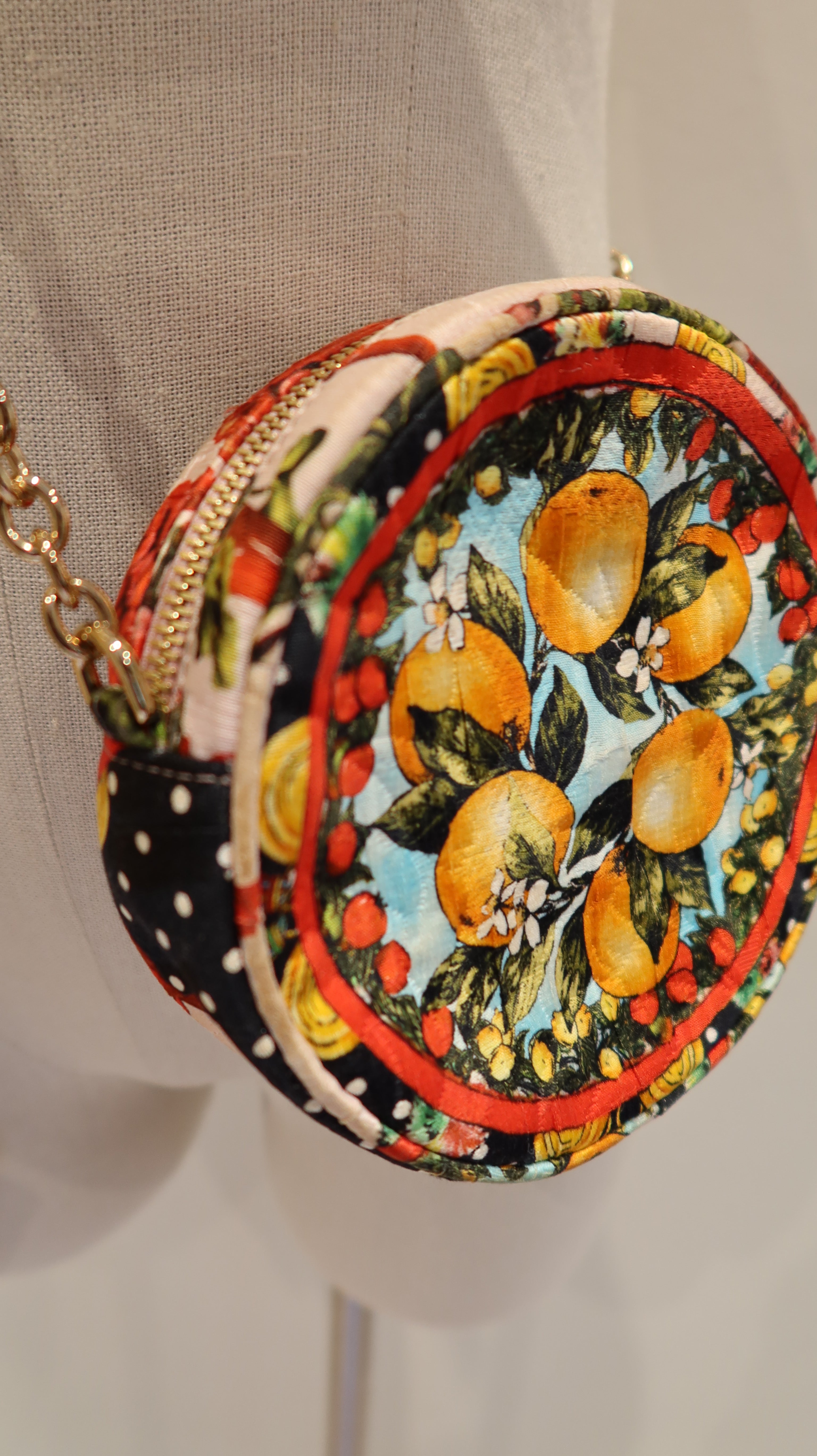 Dolce & Gabbana Round Crossbody Bag
