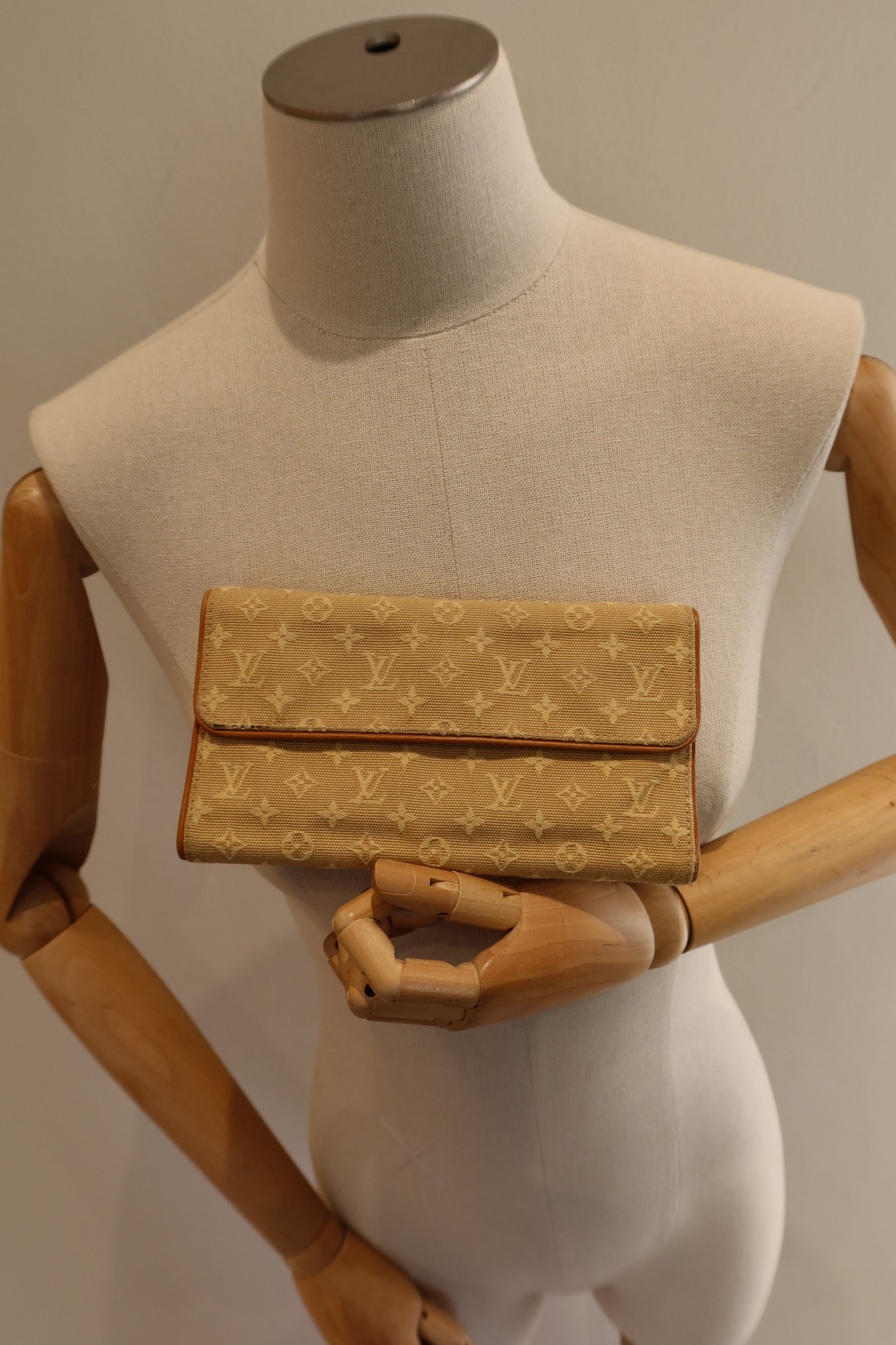 Louis Vuitton Mini Lin Compact Wallet