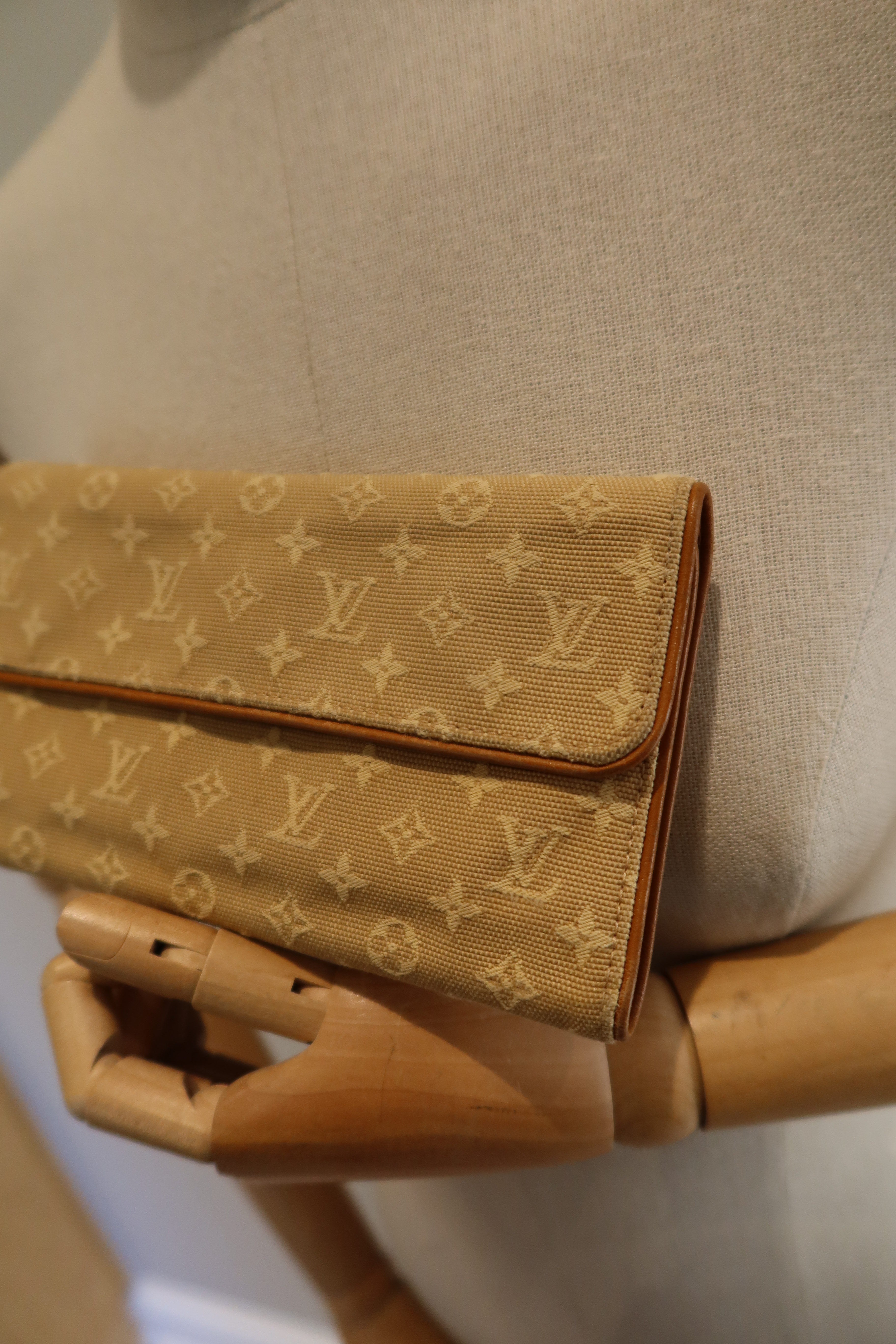 Louis Vuitton Mini Lin Compact Wallet