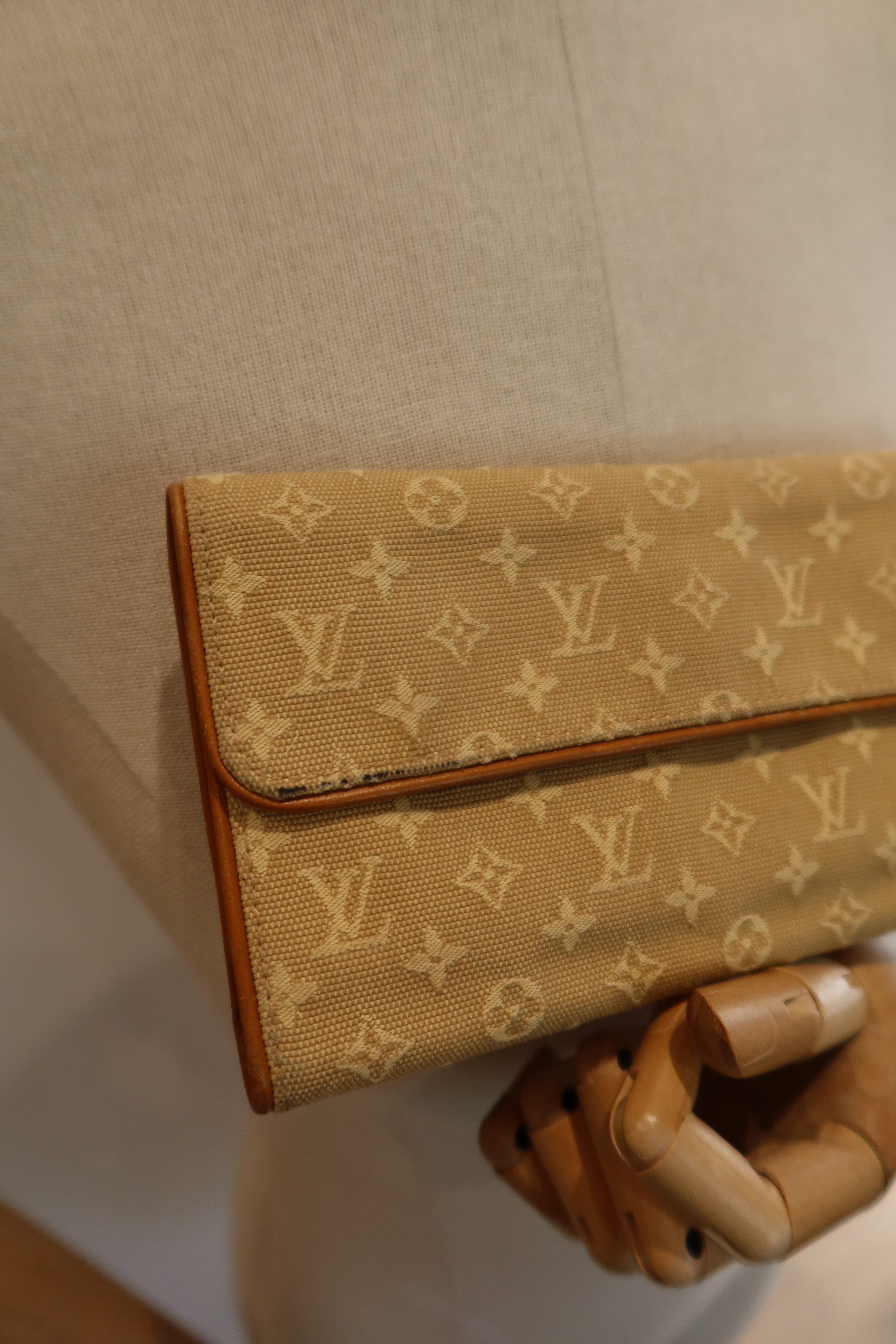 Louis Vuitton Mini Lin Compact Wallet
