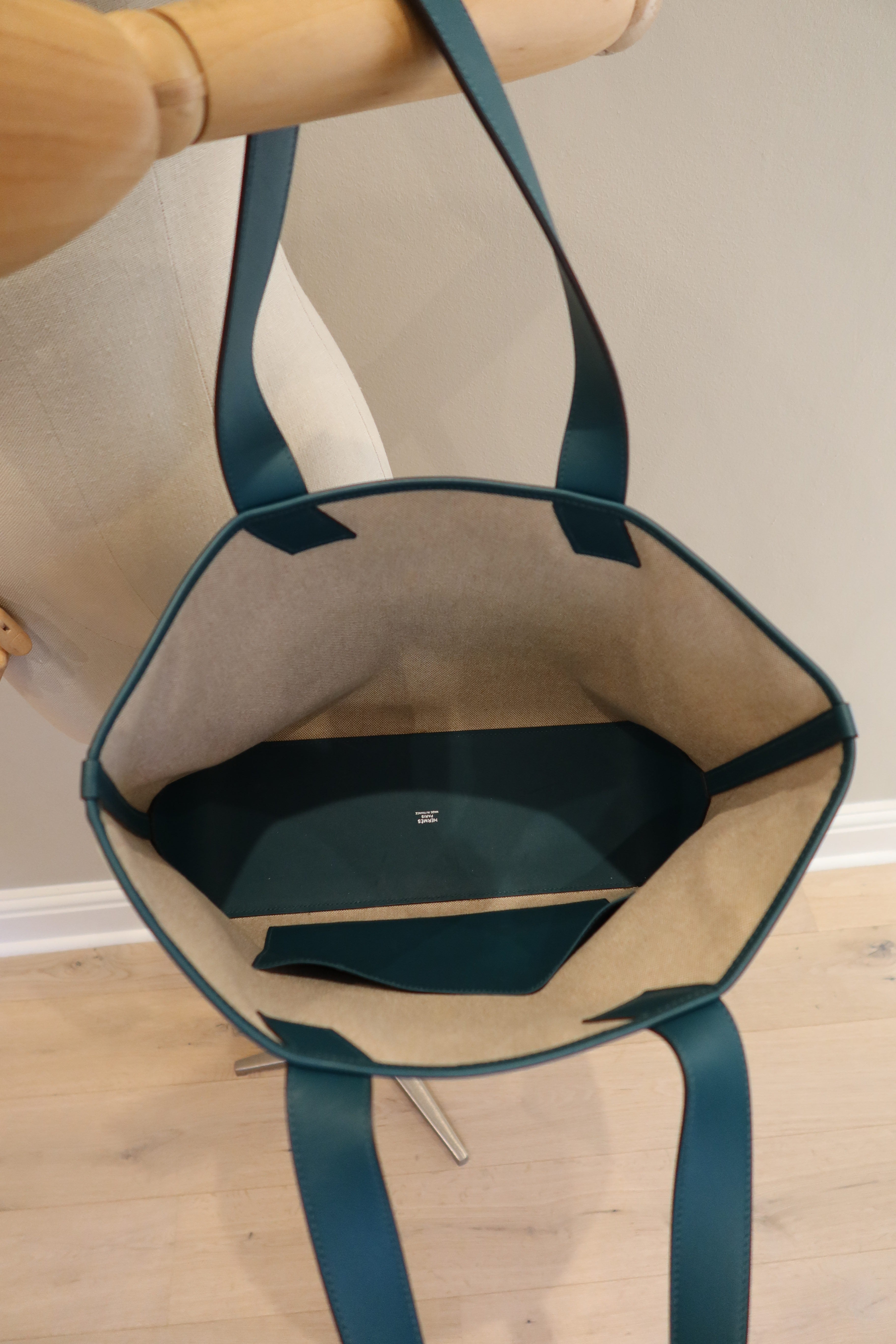 Hermès Cabas H en Biais 40 Bag