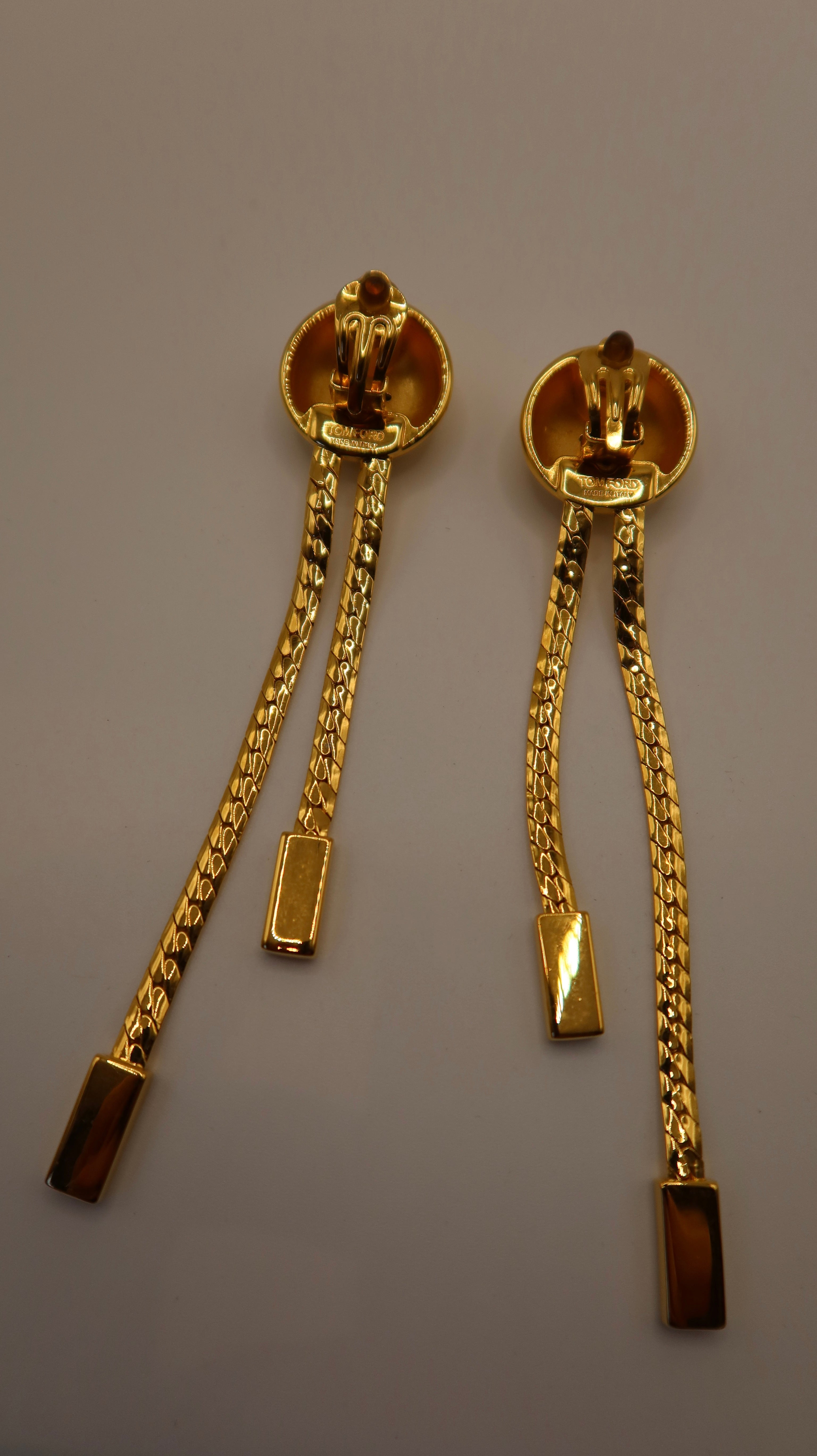 Tom Ford Chain Earrings