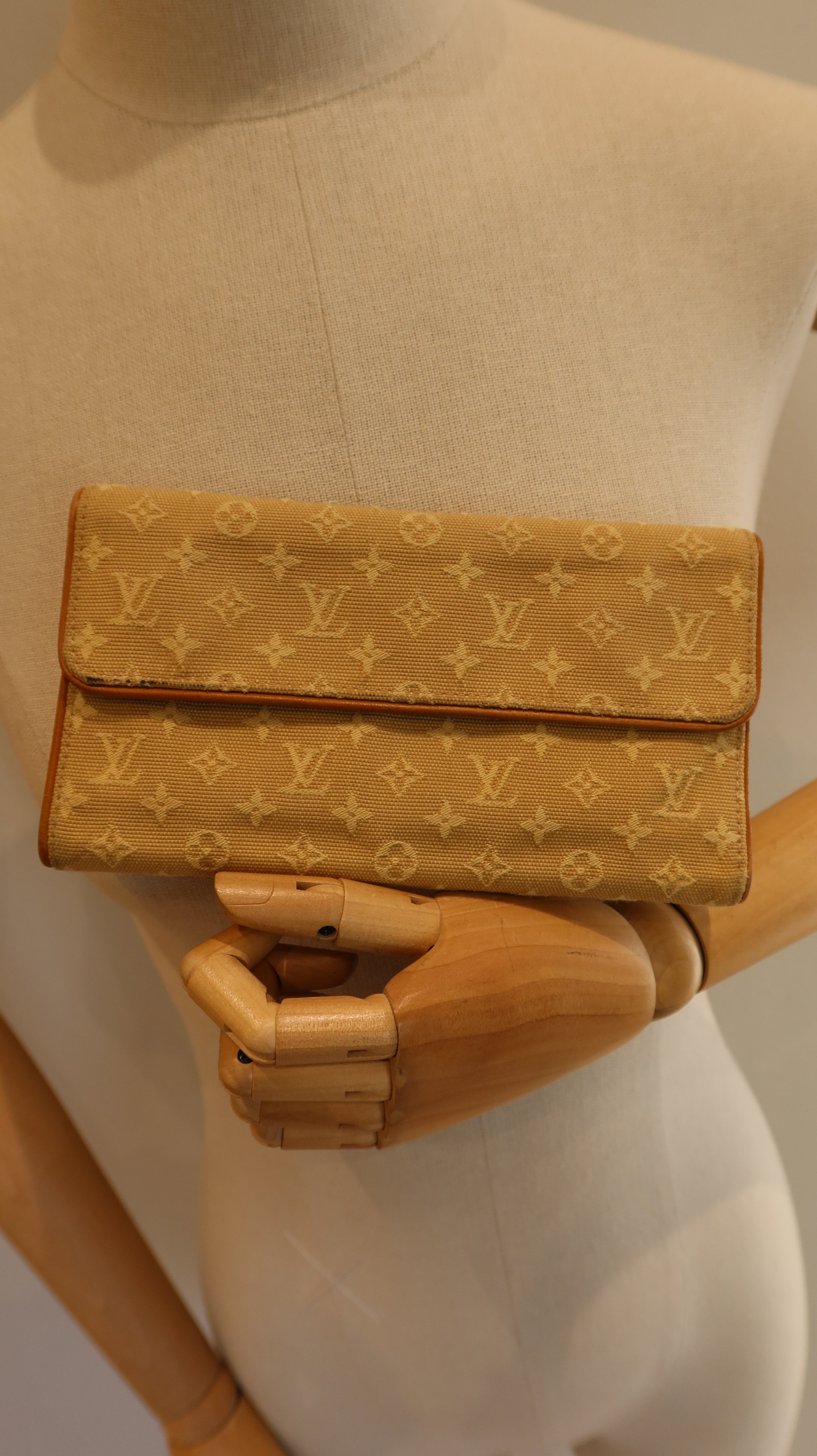 Louis Vuitton Mini Lin Compact Wallet
