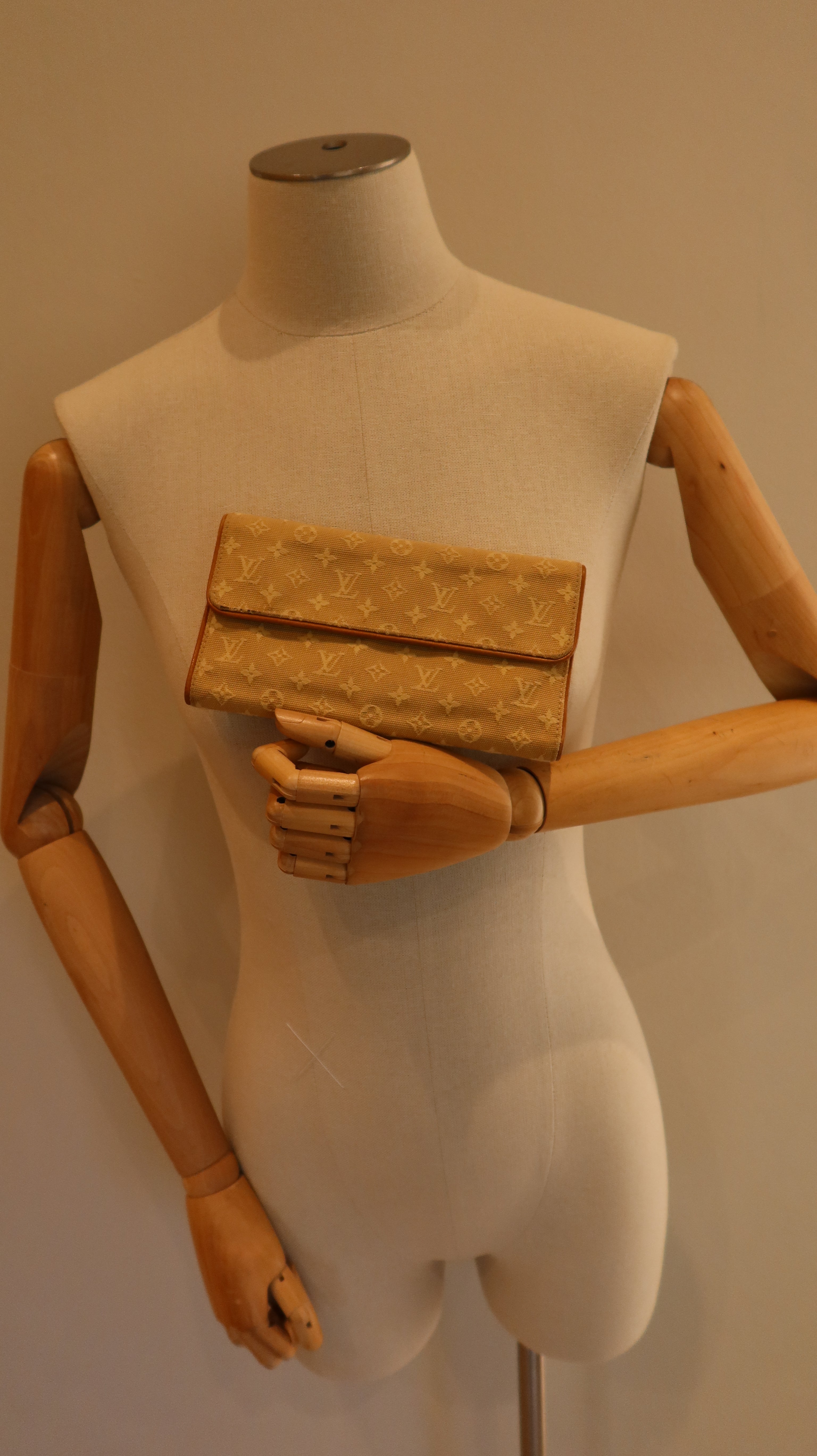 Louis Vuitton Mini Lin Compact Wallet