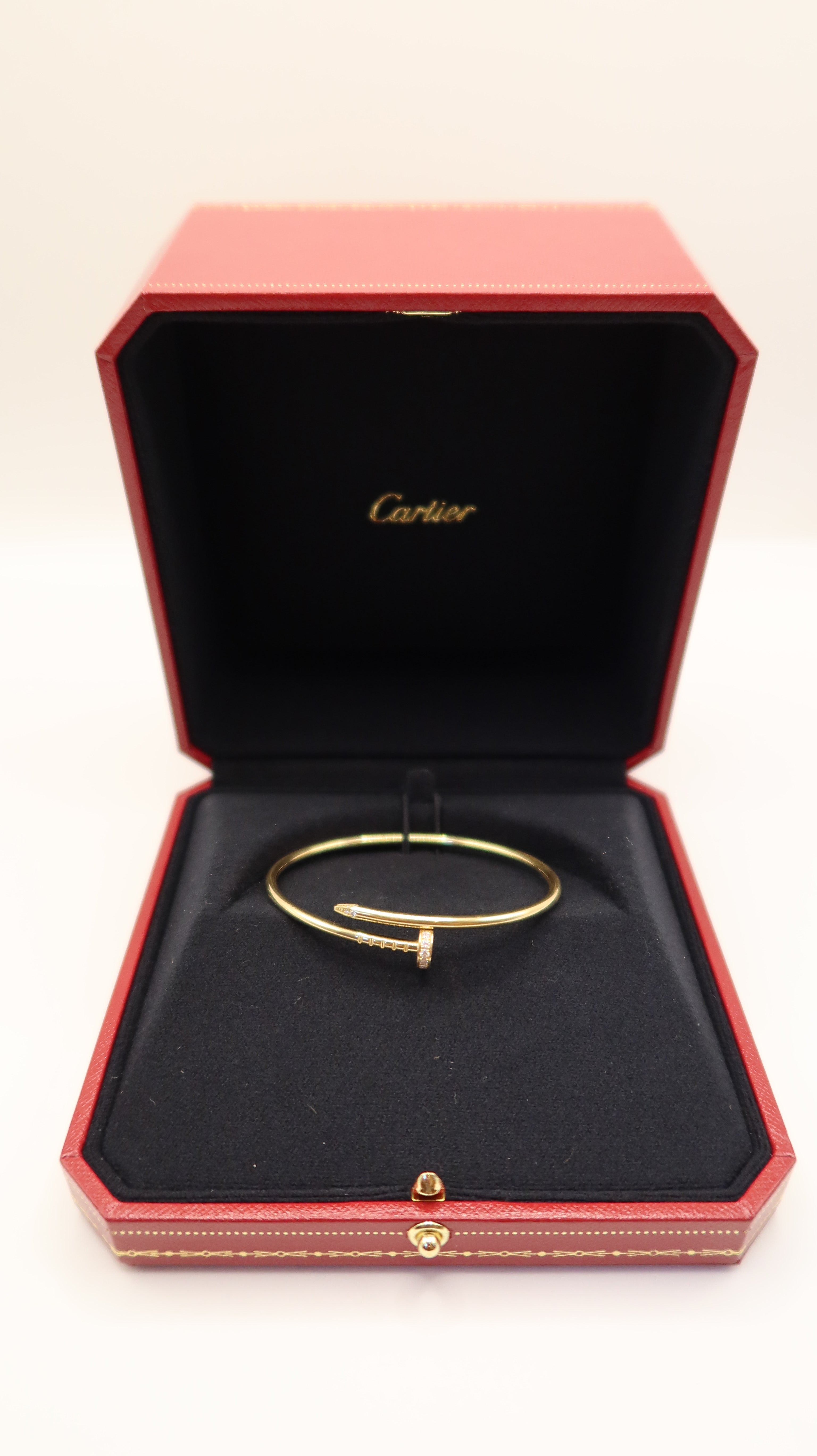 Cartier Juste Un Clou Bracelet with Diamonds (16/YG)