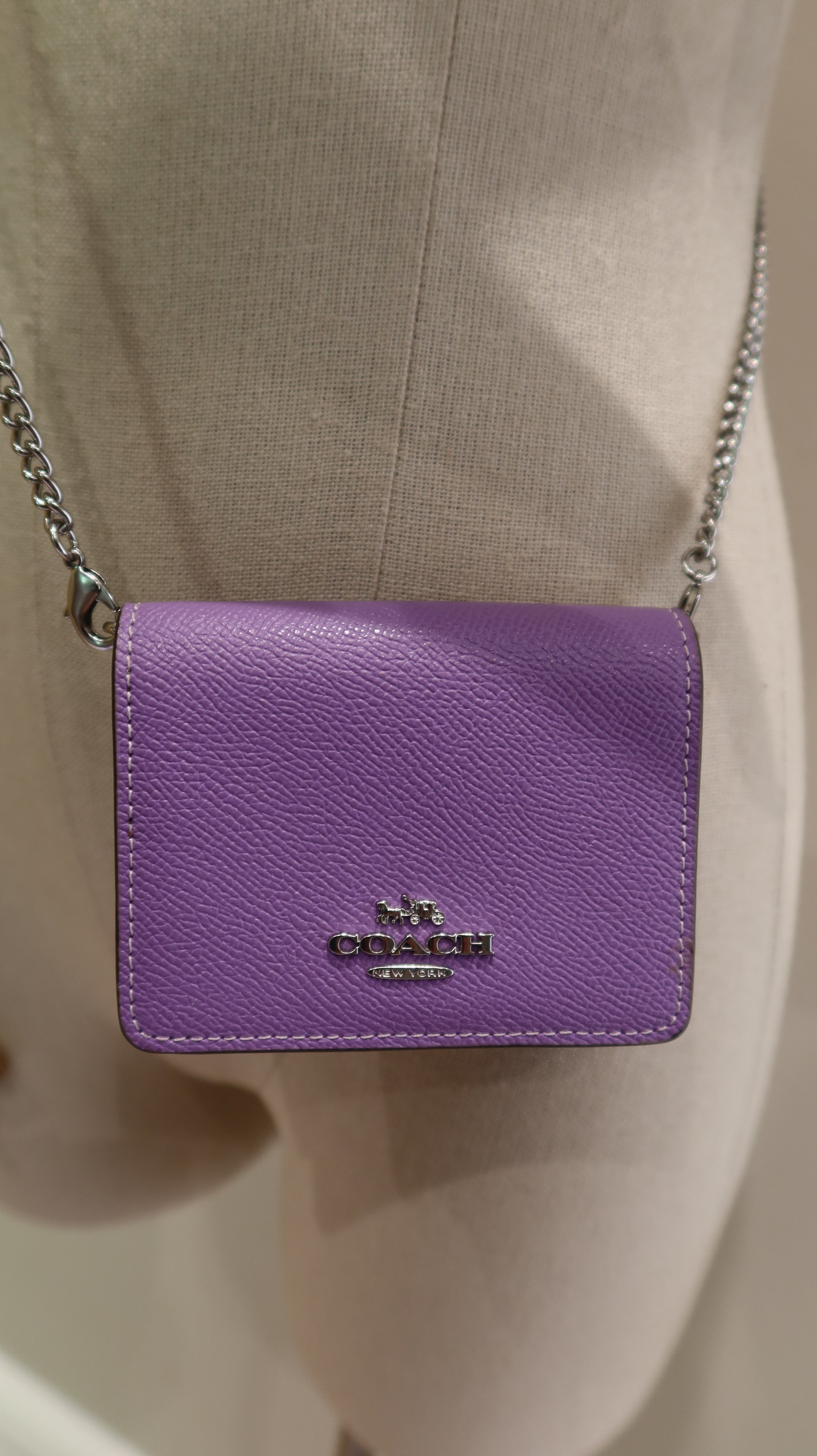 Coach Mini Wallet on Chain