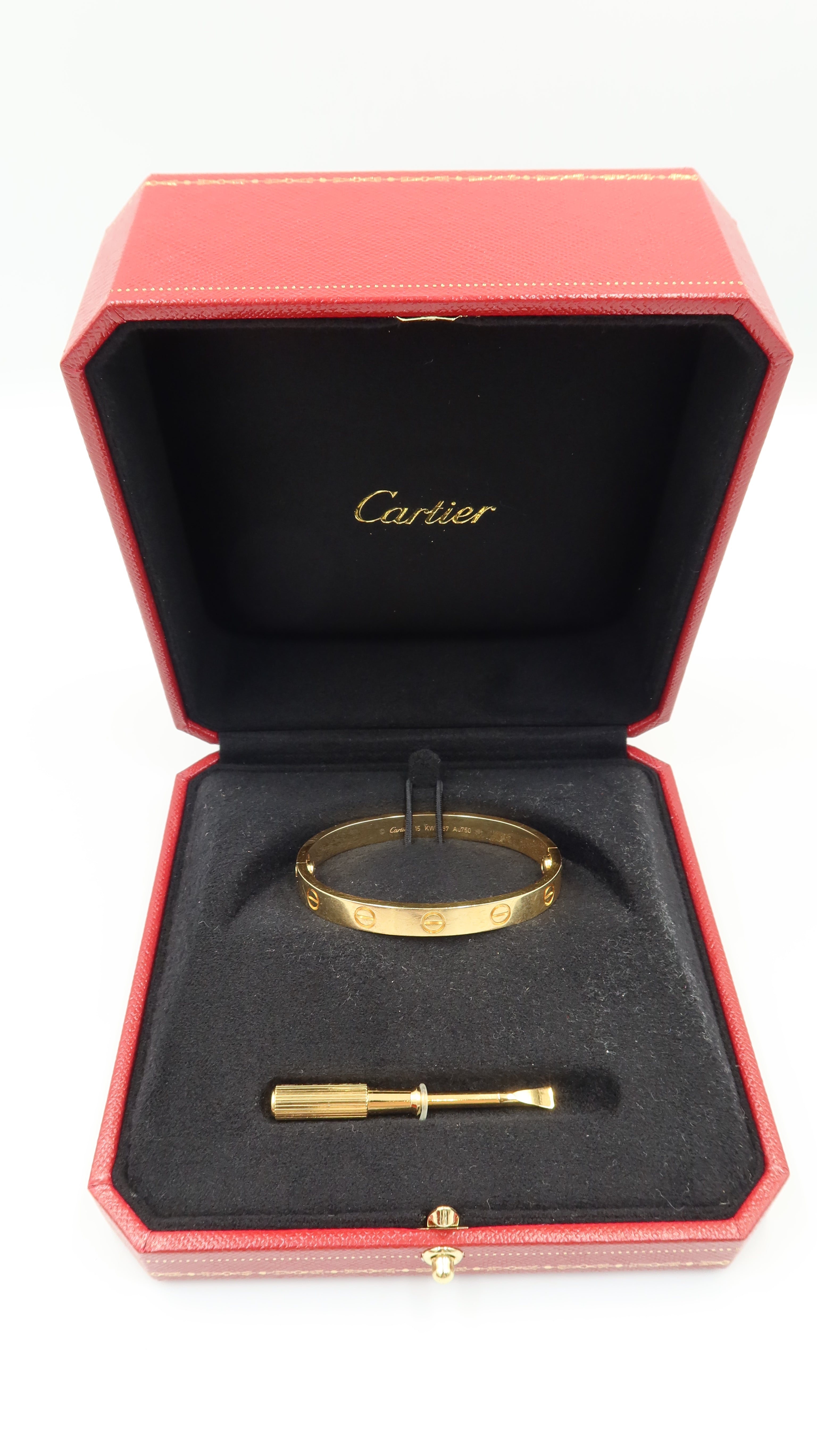 Cartier Love Bracelet (15/YG/*FULL SET*)