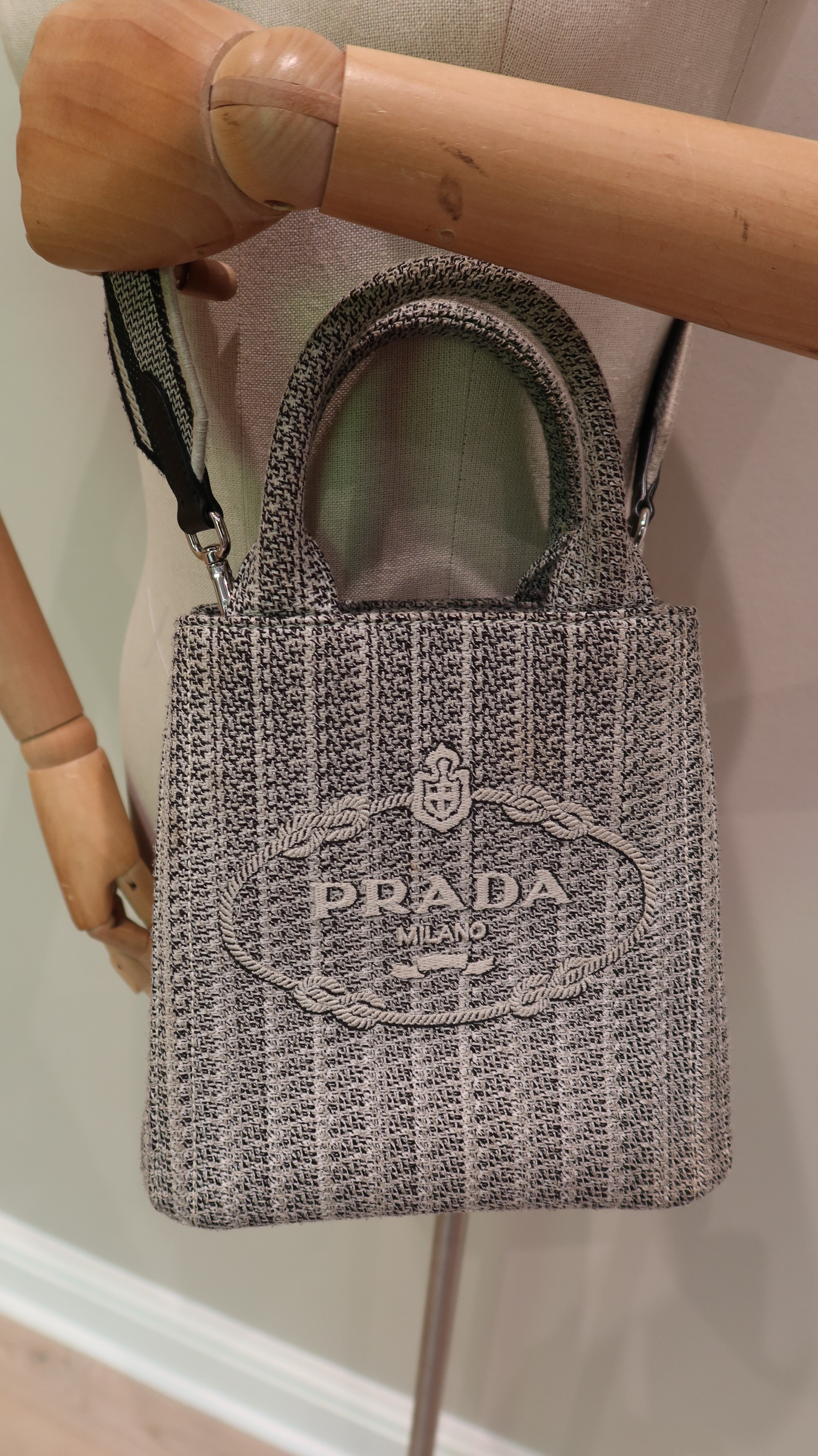 Prada Jacquard Tote