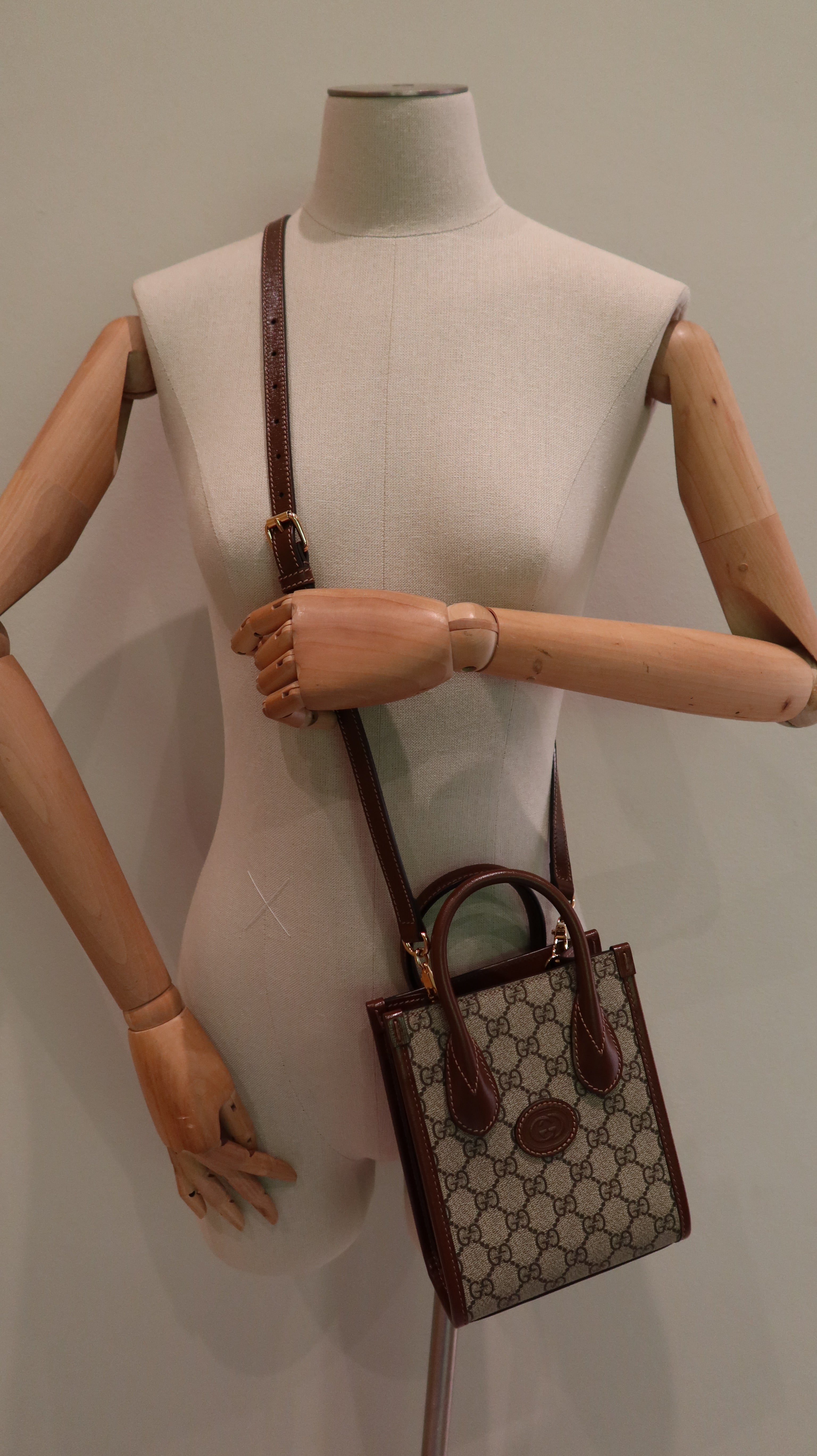 Gucci Supreme Mini Tote Bag