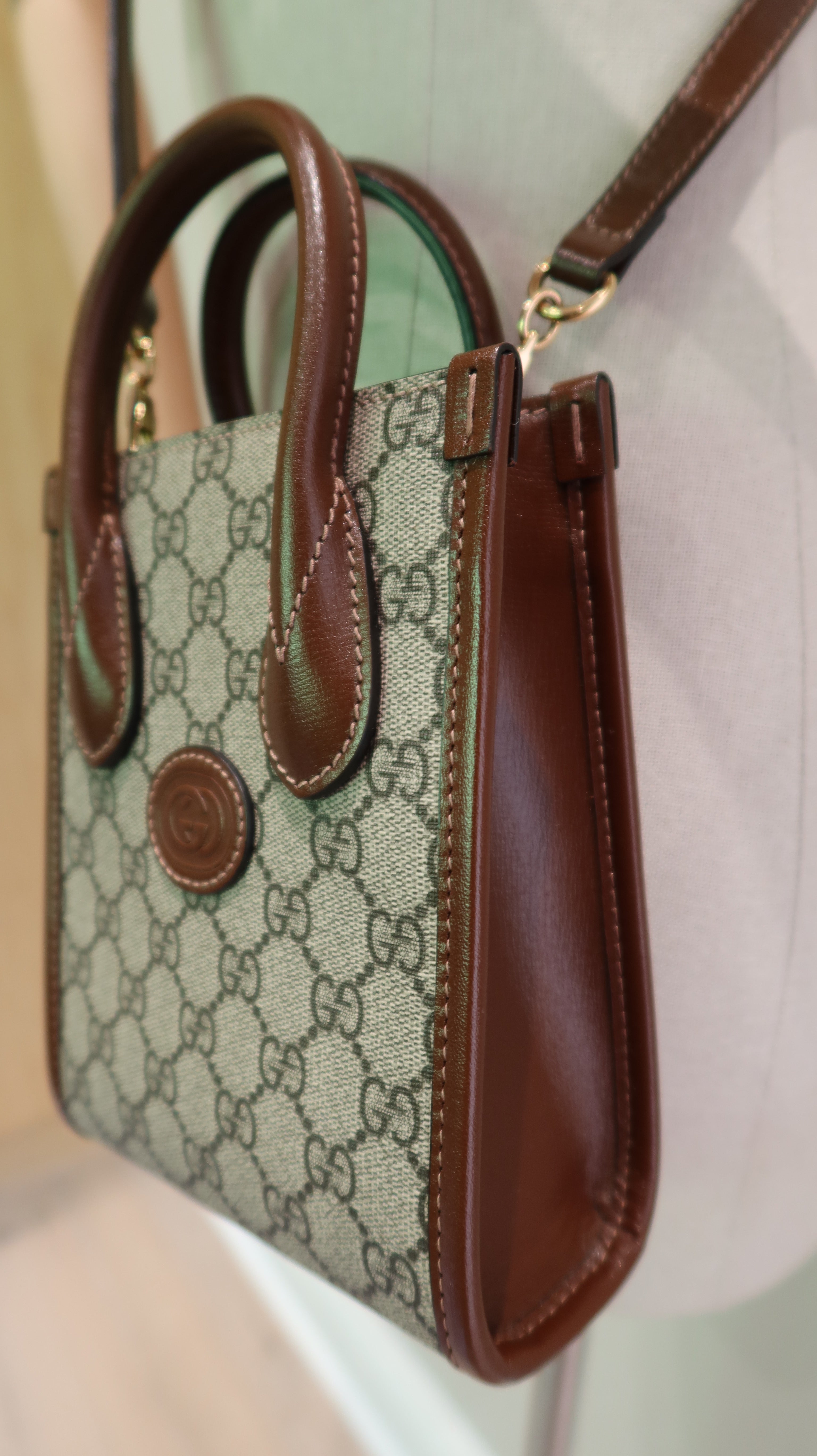 Gucci Supreme Mini Tote Bag